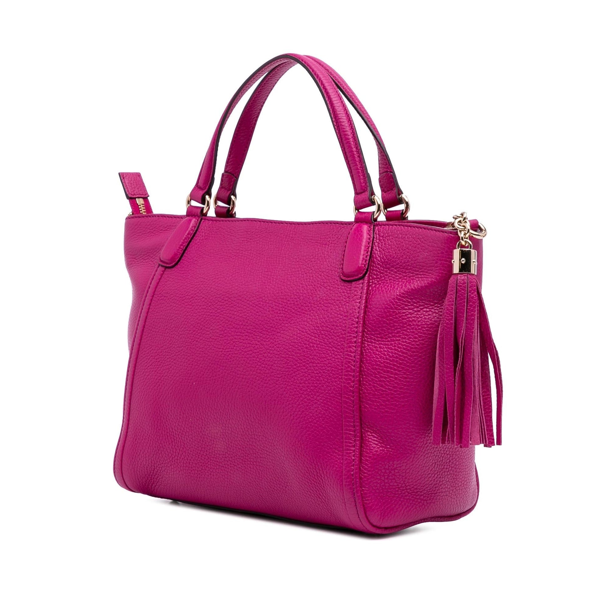 Gucci Small Leather Soho Cellarius Satchel