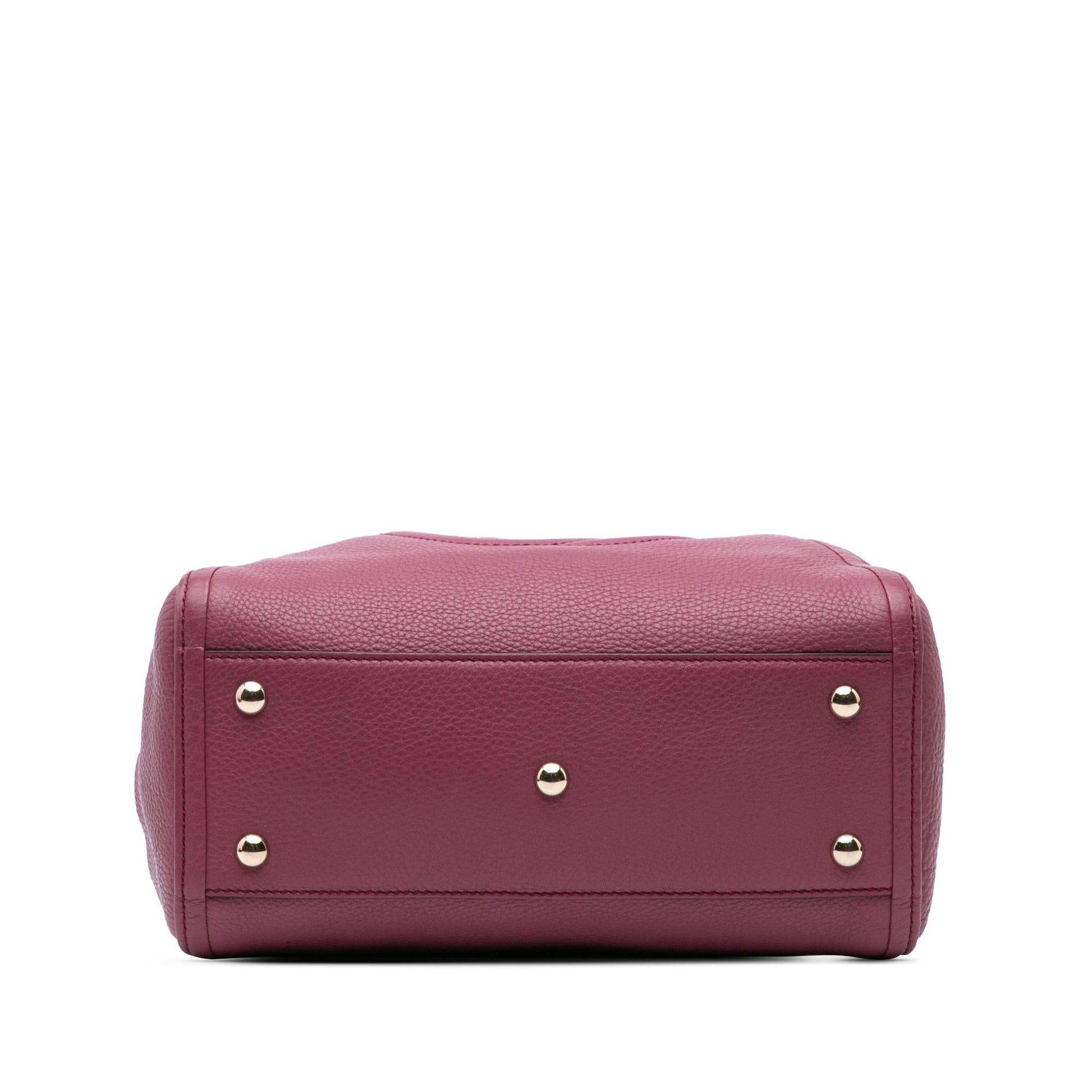 Gucci Small Leather Soho Satchel