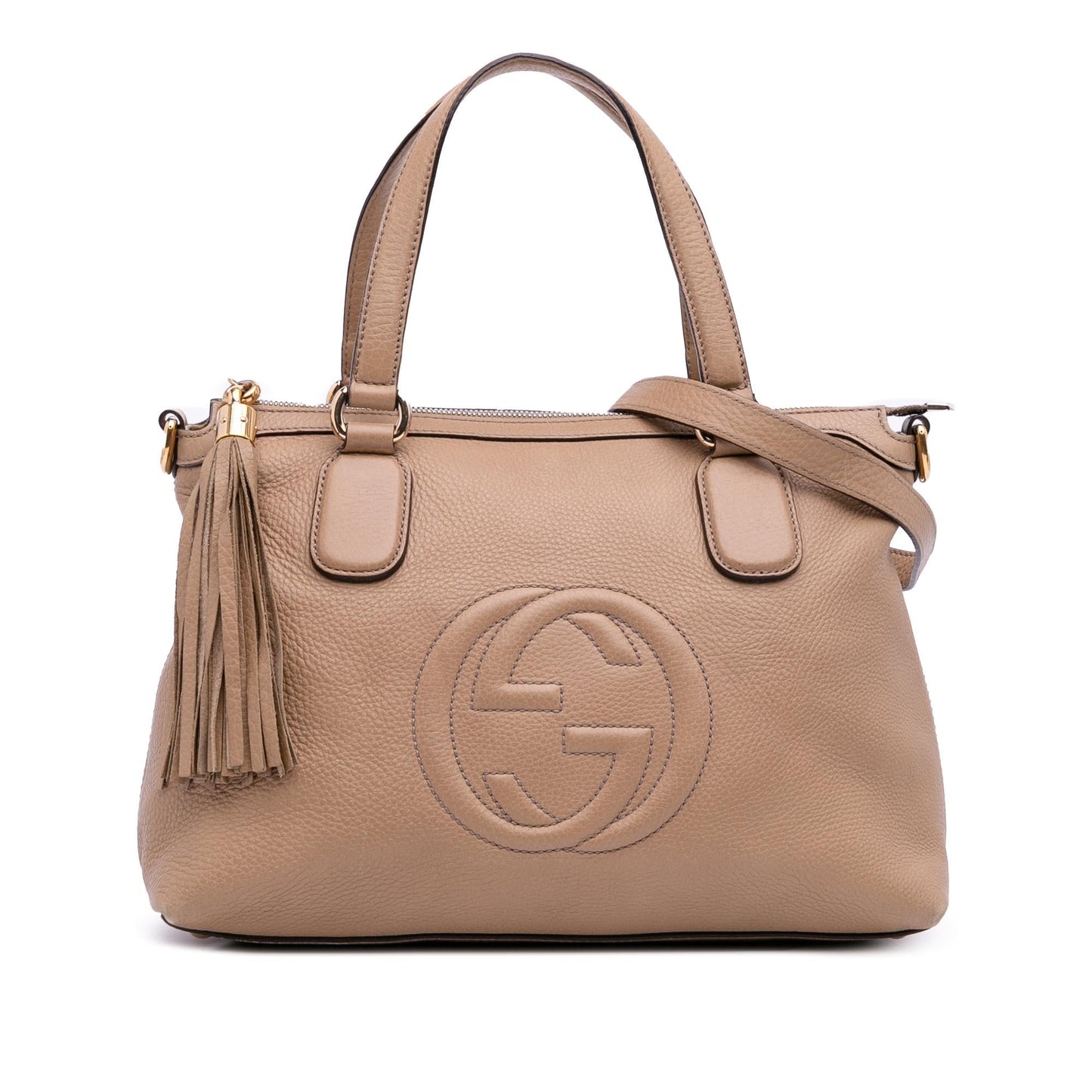 Gucci Small Leather Soho Working Satchel
