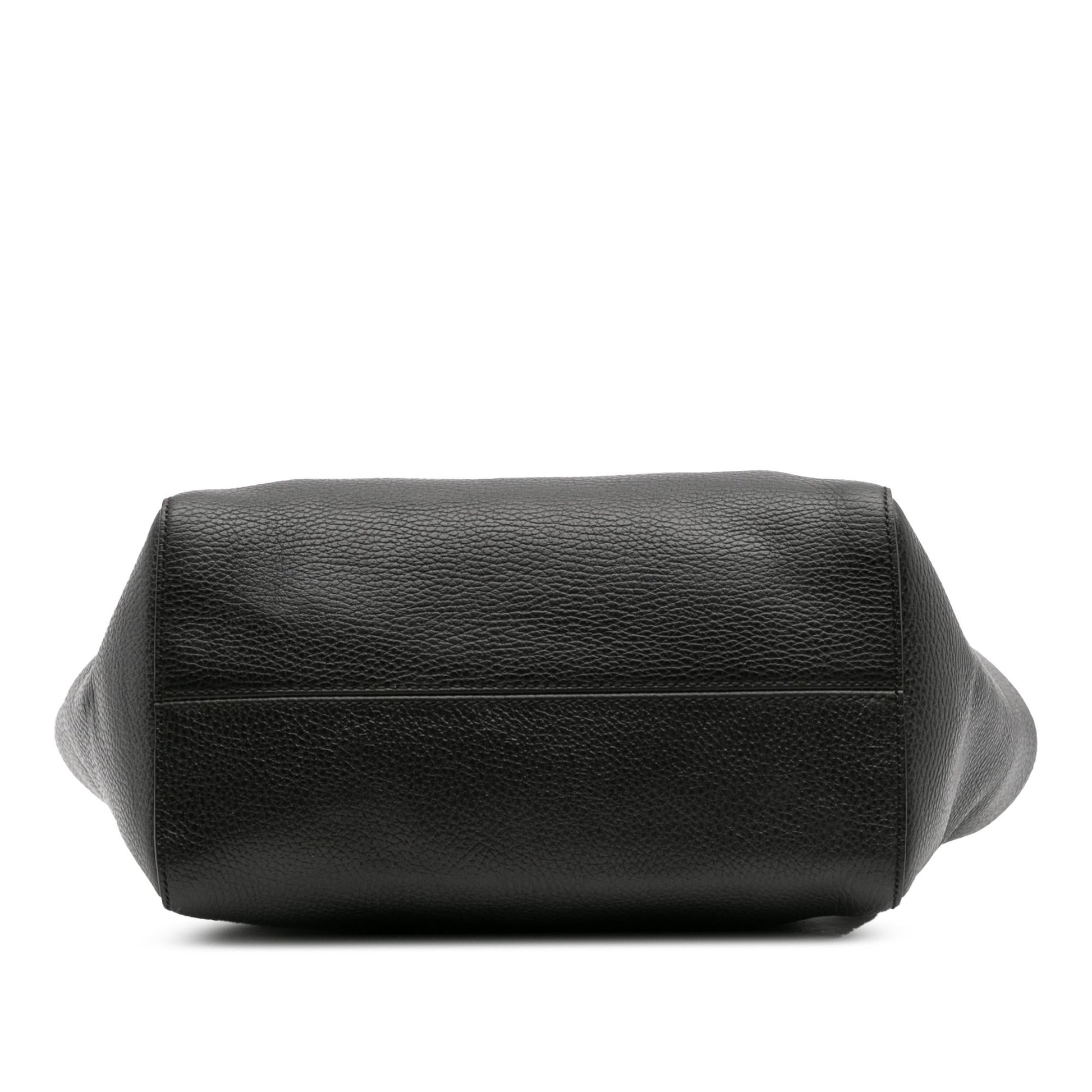 Gucci Small Leather Swing Tote