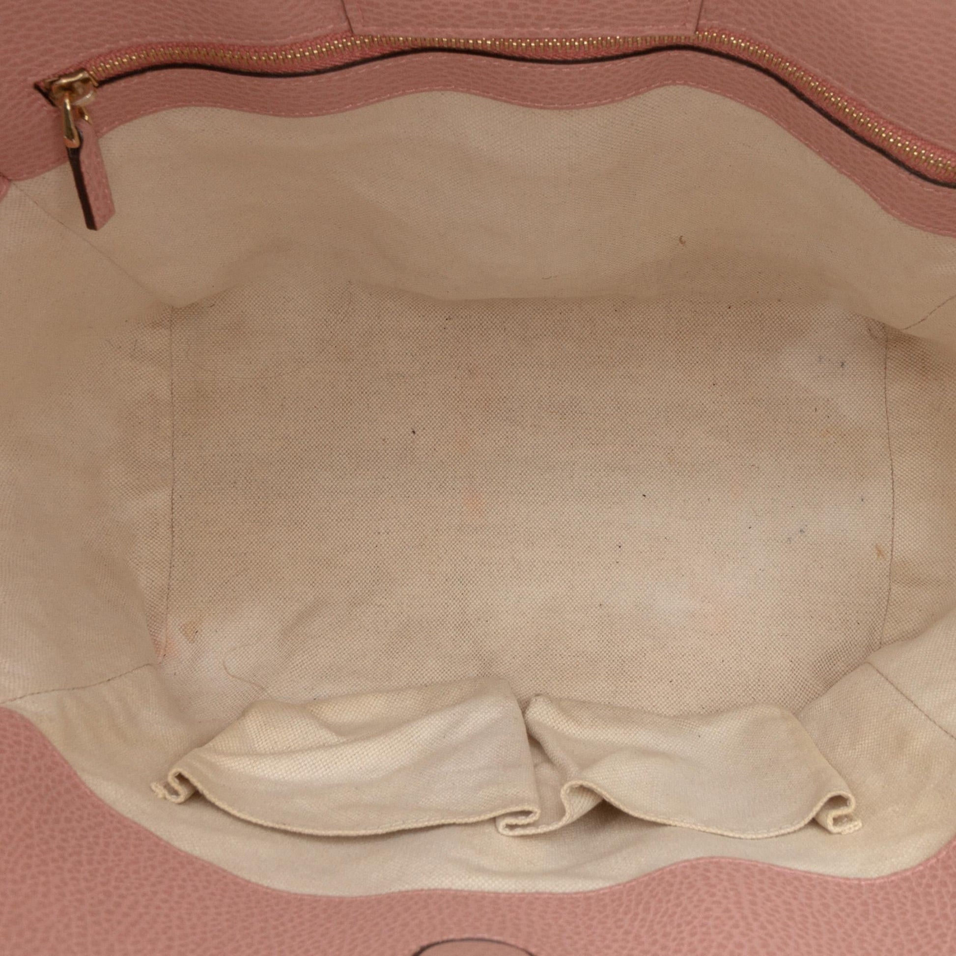 Gucci Small Leather Swing Tote
