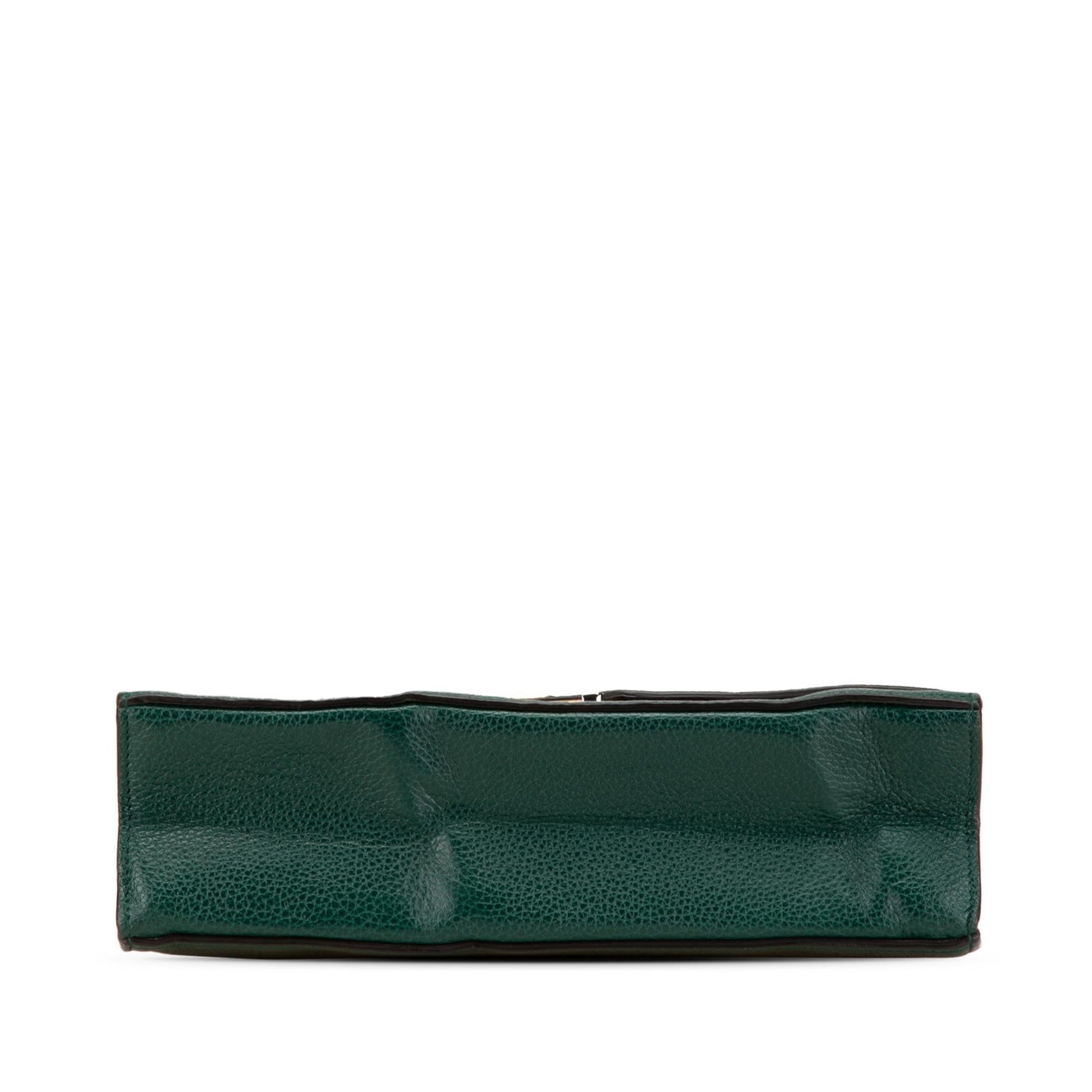 Gucci Small Leather Zumi Flap Crossbody