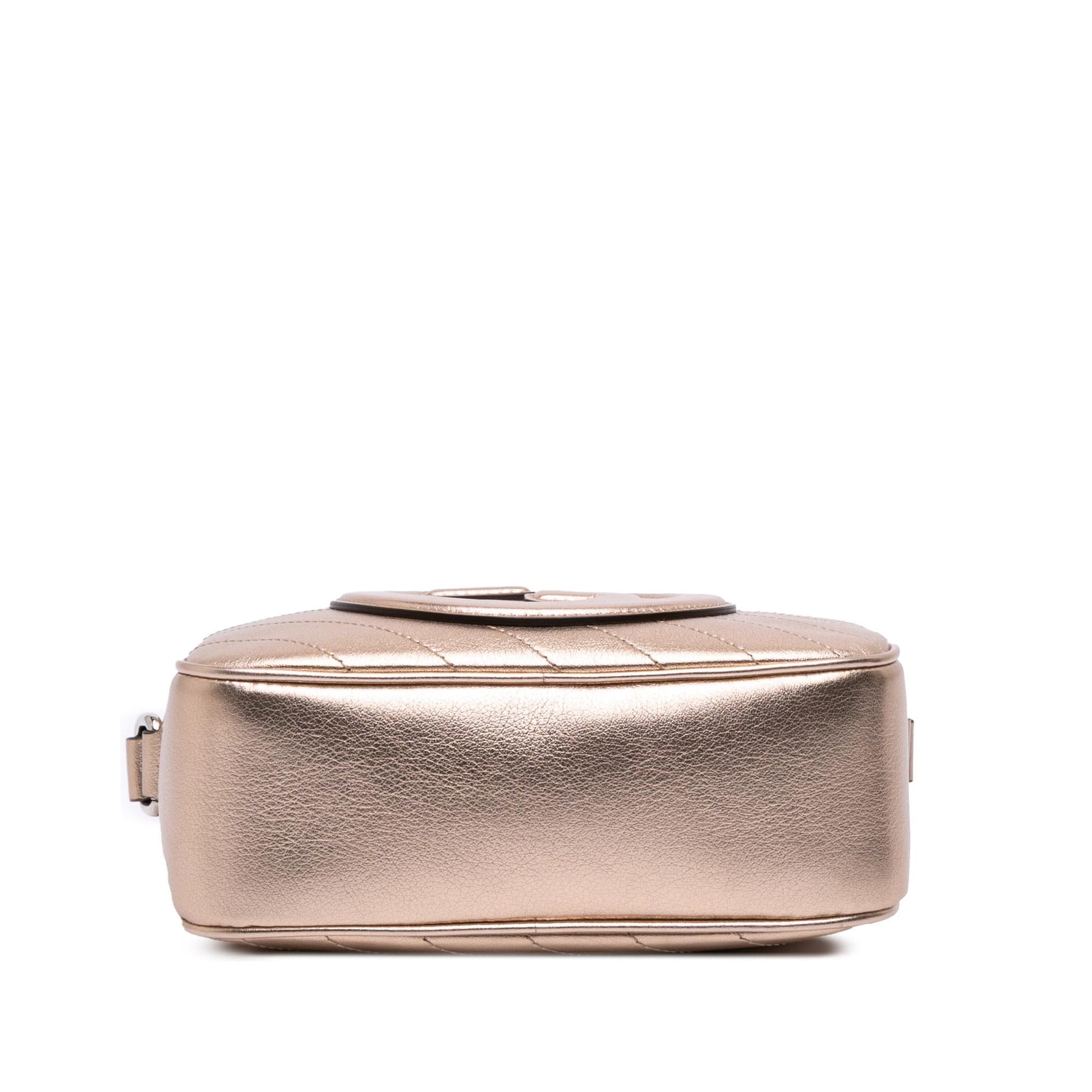 Gucci Small Metallic Calfskin Blondie Crossbody