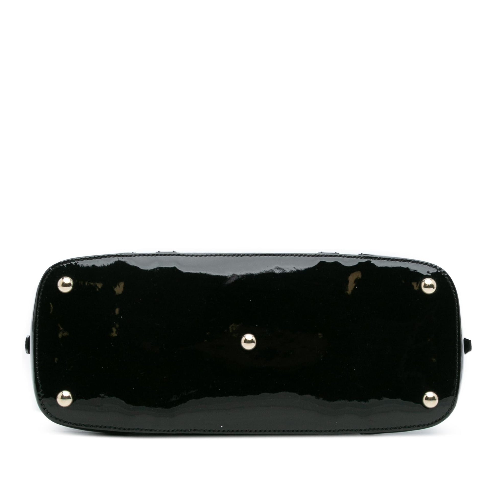 Gucci Small Microguccissima Patent Nice Satchel