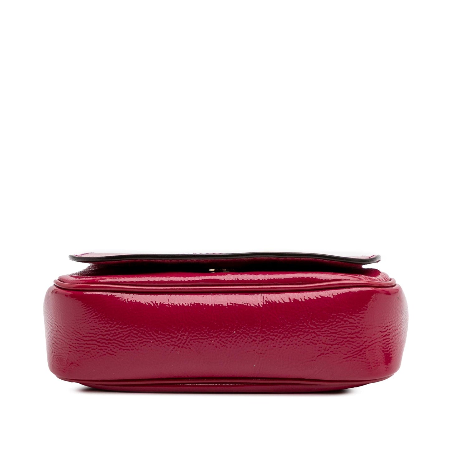 Gucci Small Patent Soho Chain Flap Crossbody
