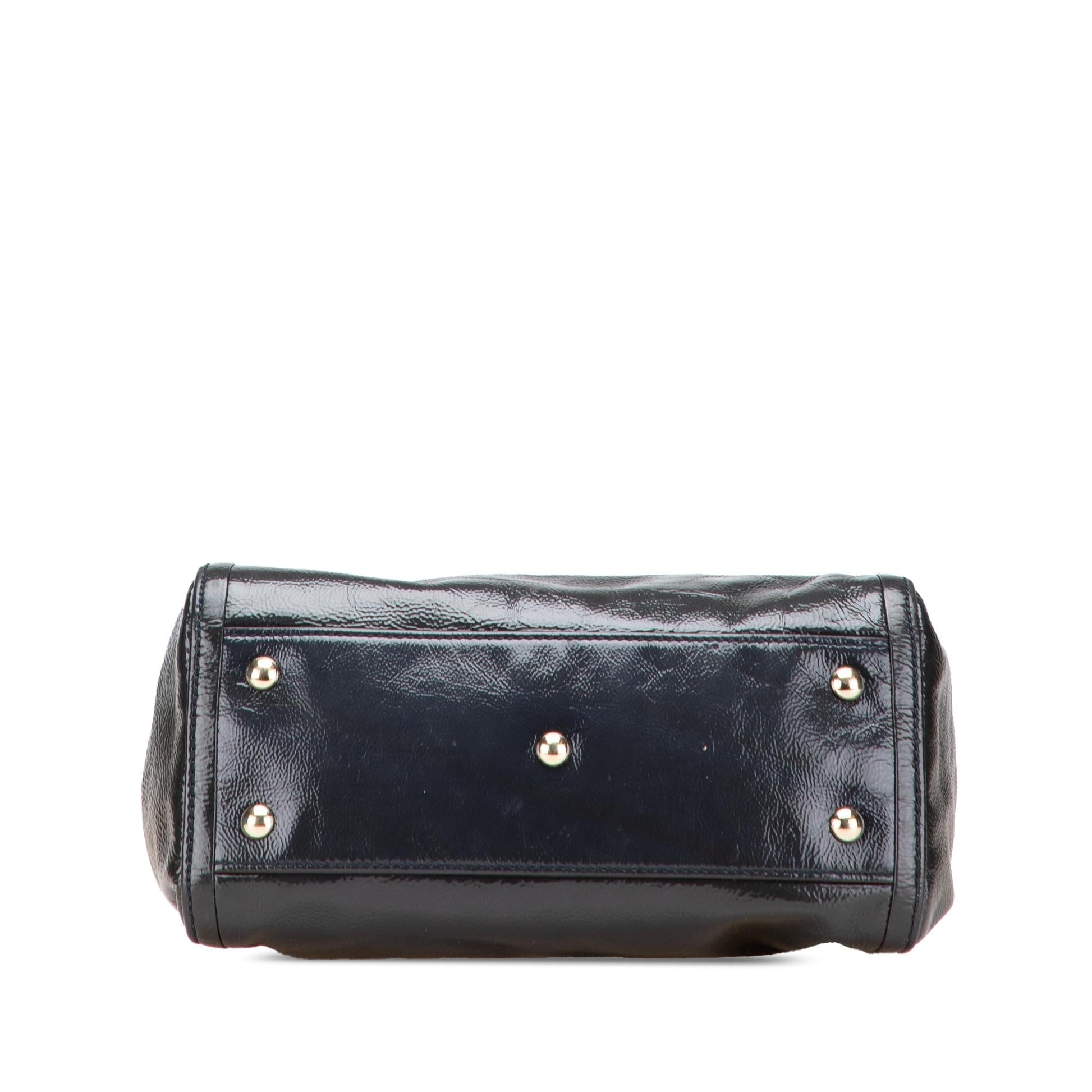 Gucci Small Patent Soho Satchel