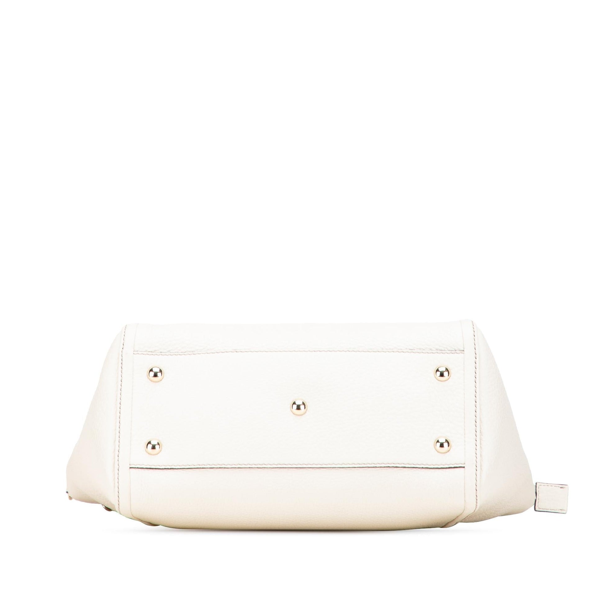 Gucci Small Pebbled Leather Soho Cellarius Satchel