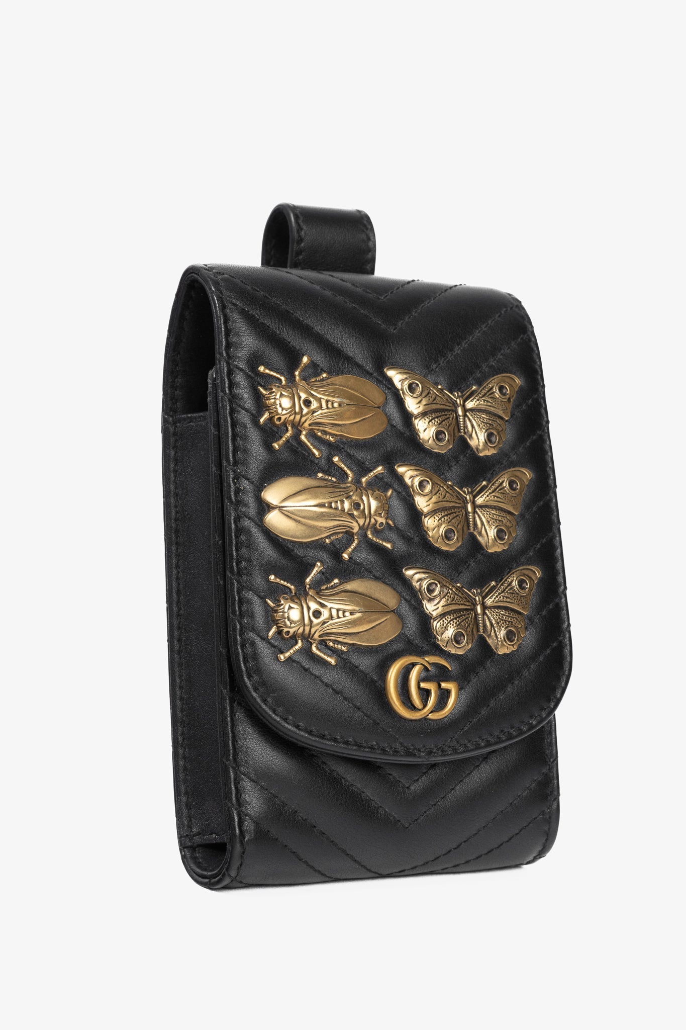 Gucci Quilted Leather Clutch
