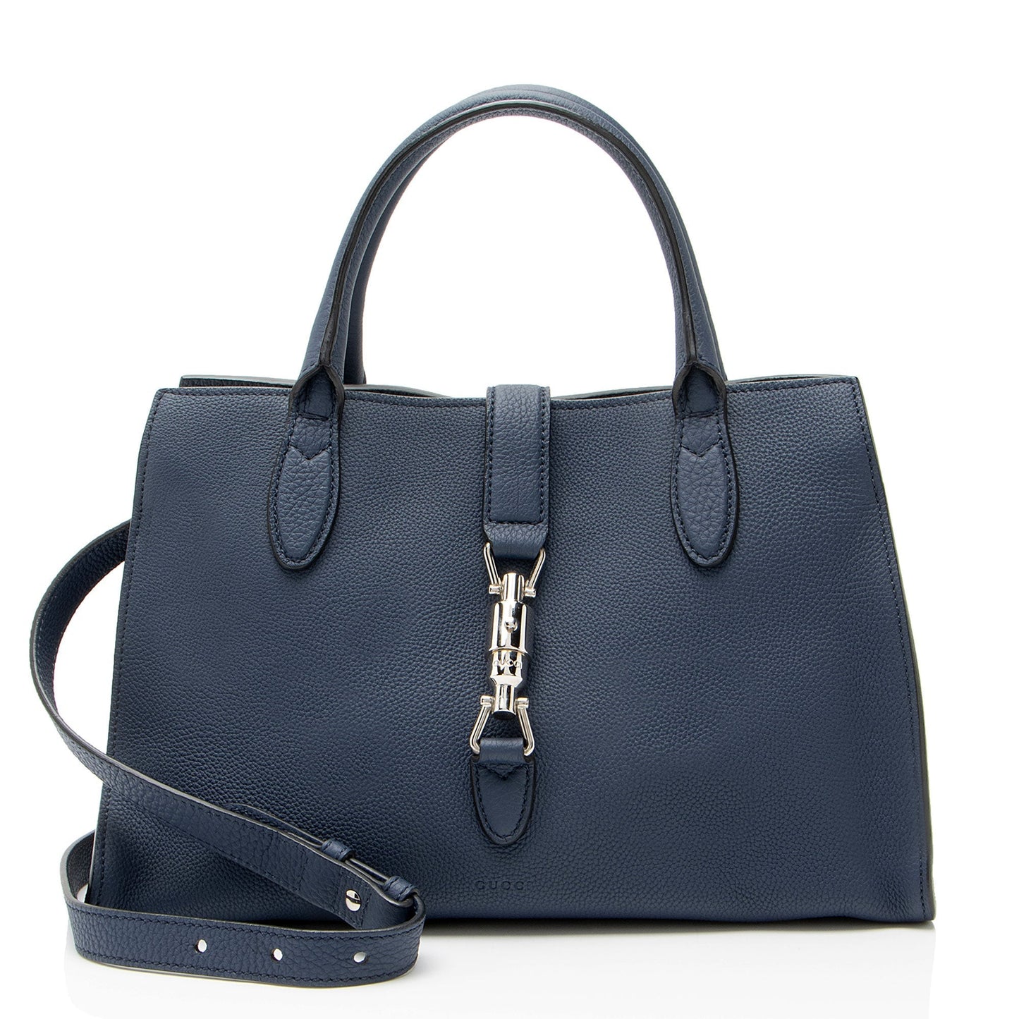 Gucci Soft Pebbled Leather Jackie Small Tote