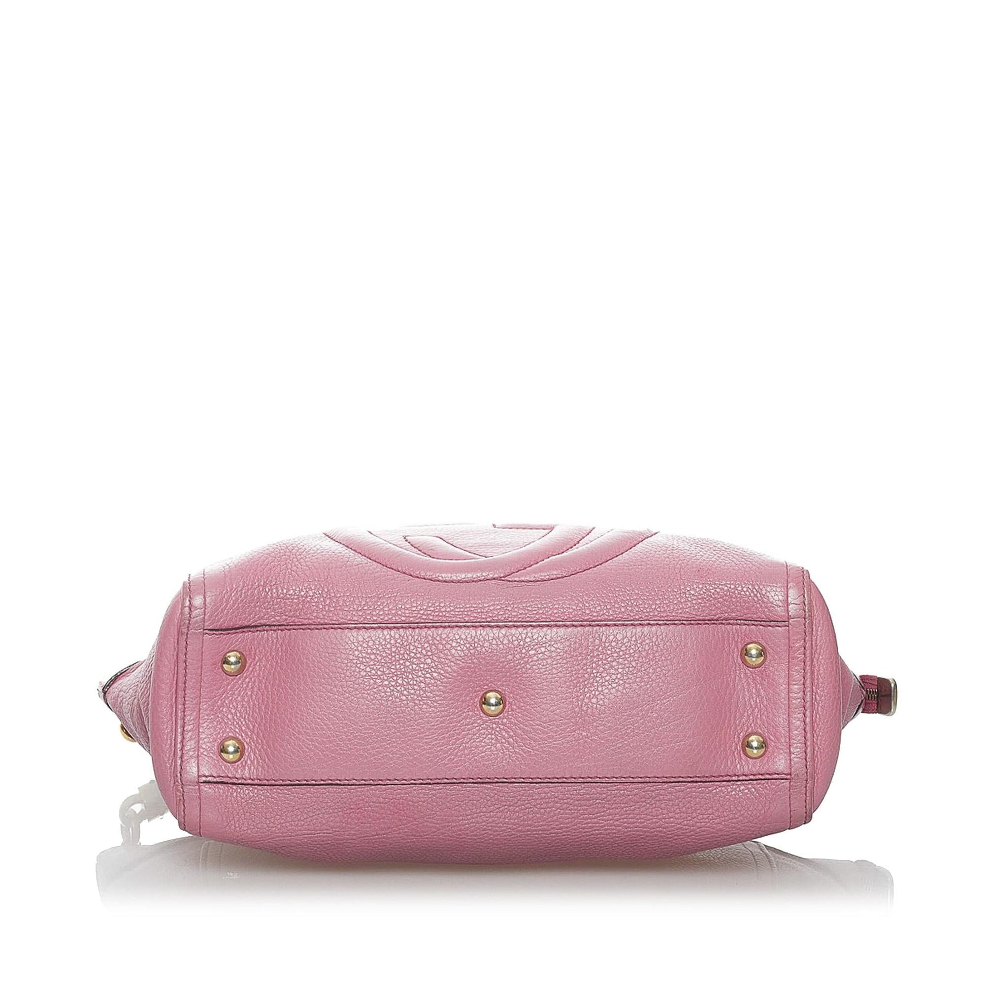 Gucci Soho Cellarius Leather Handbag (SHG-30320)