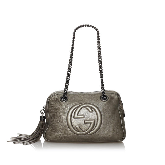 Gucci Soho Leather Chain Shoulder Bag Style 7