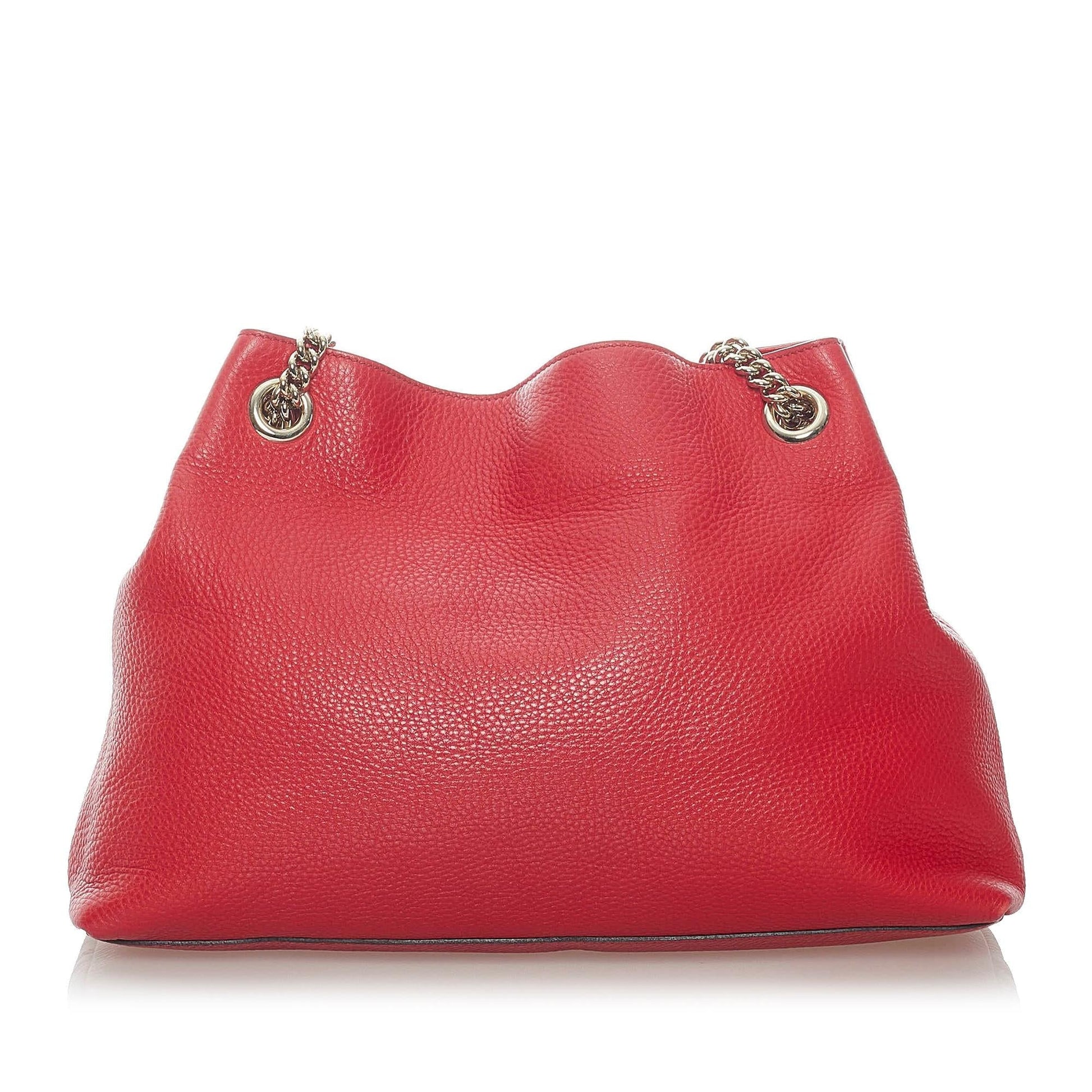 Gucci Soho Chain Leather Shoulder Bag (SHG-34502)