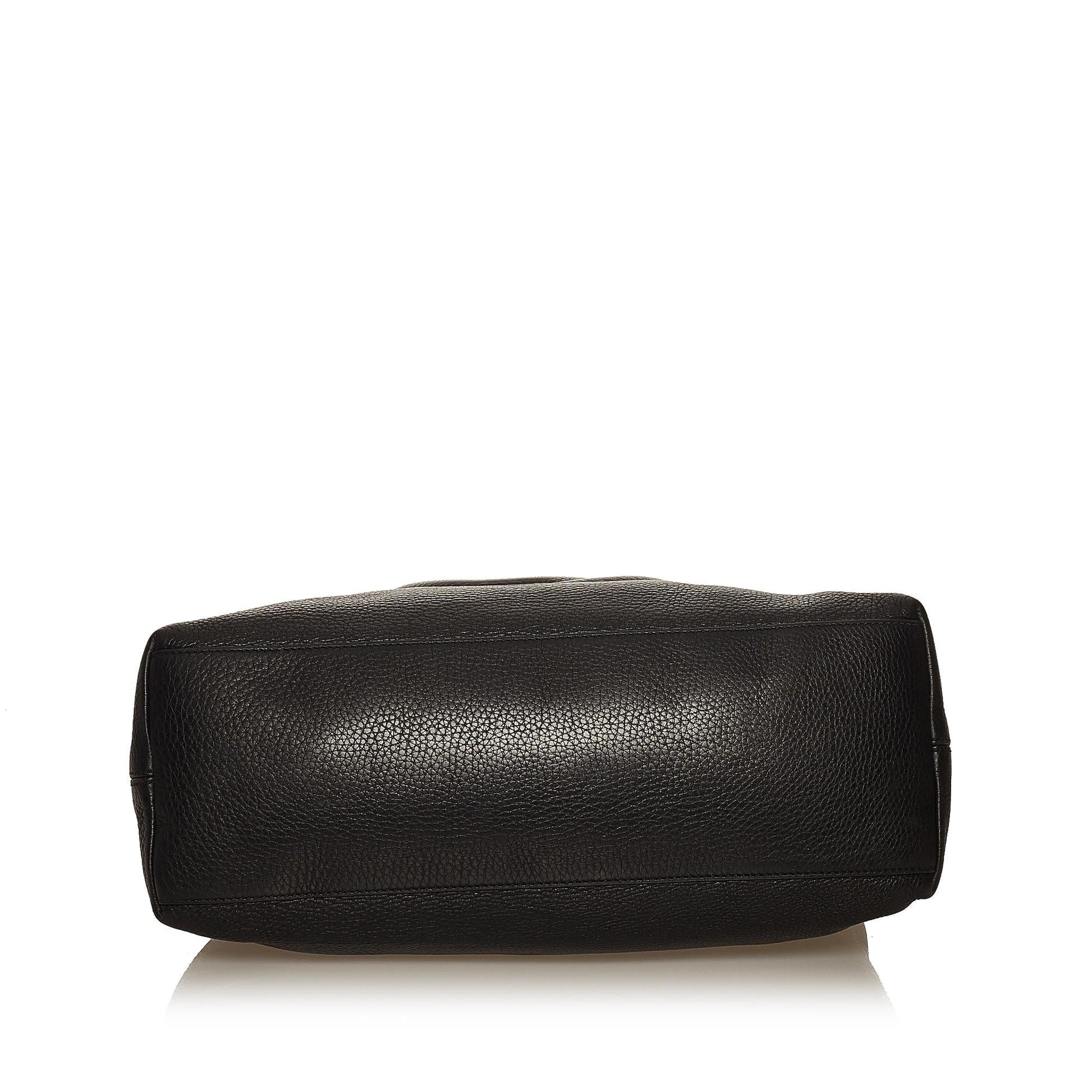 Gucci Soho Chain Leather Tote Bag (SHG-29321)