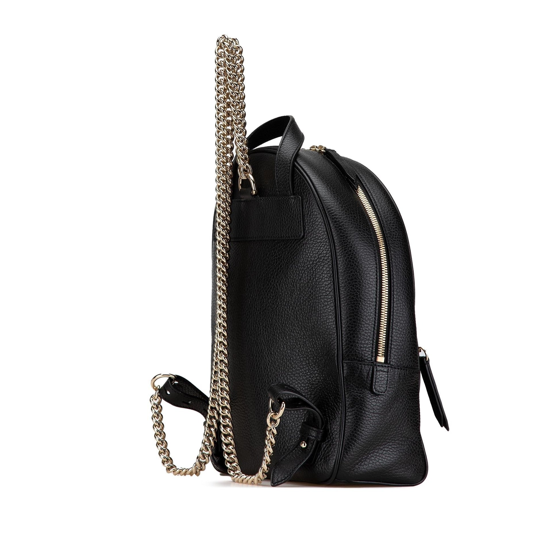 Gucci Chain Leather Shoulder Bag