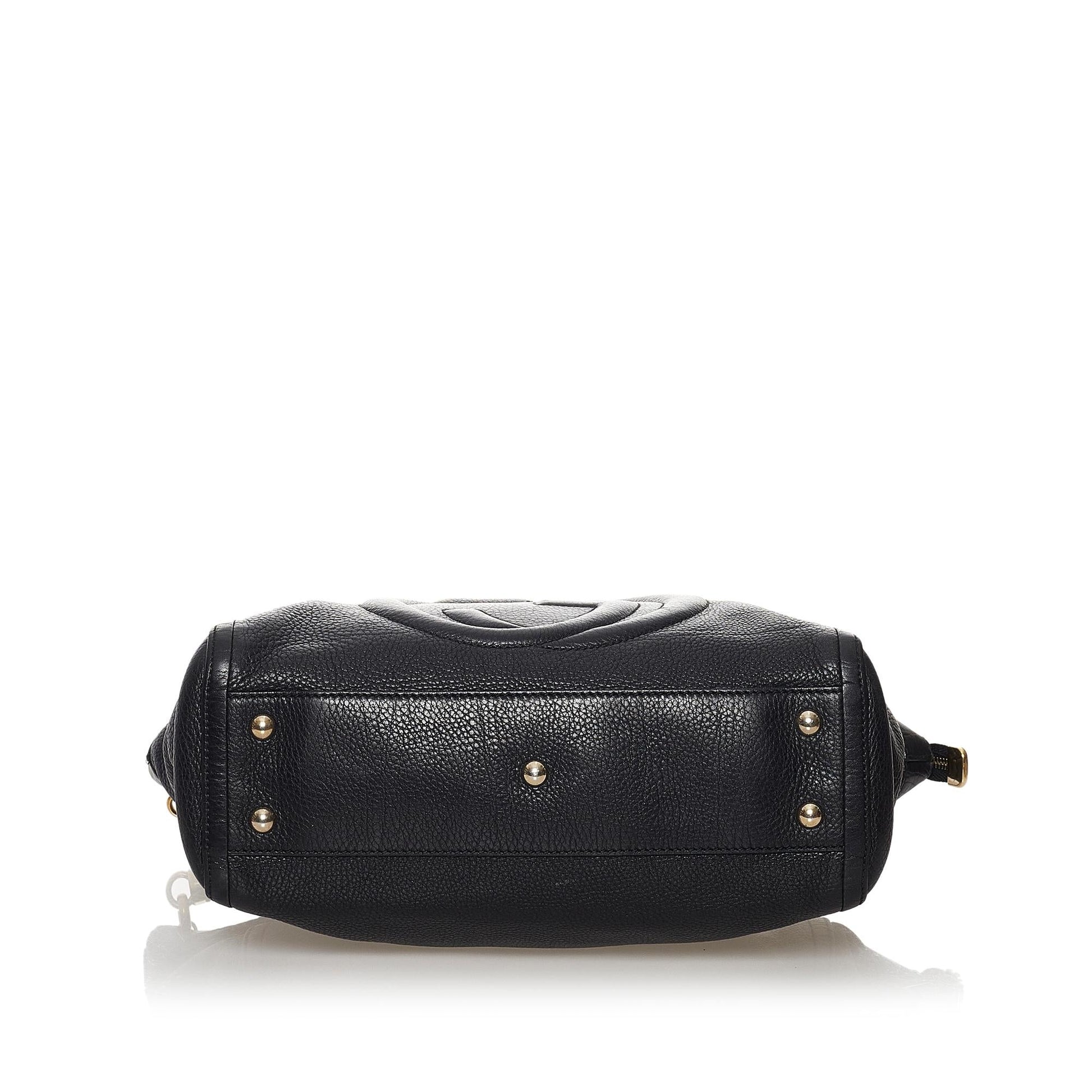 Gucci Soho Working Leather Tote Bag (SHG-32454)