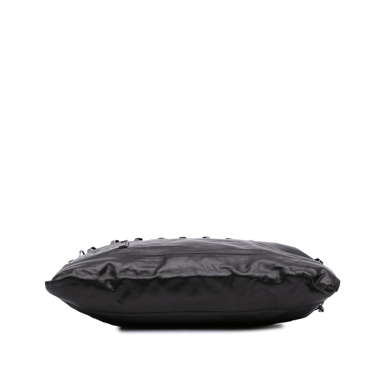 Gucci Studded Calfskin Shoulder Bag