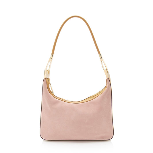 Gucci Suede Binoche Small Shoulder Bag (SHF-NVMLND)