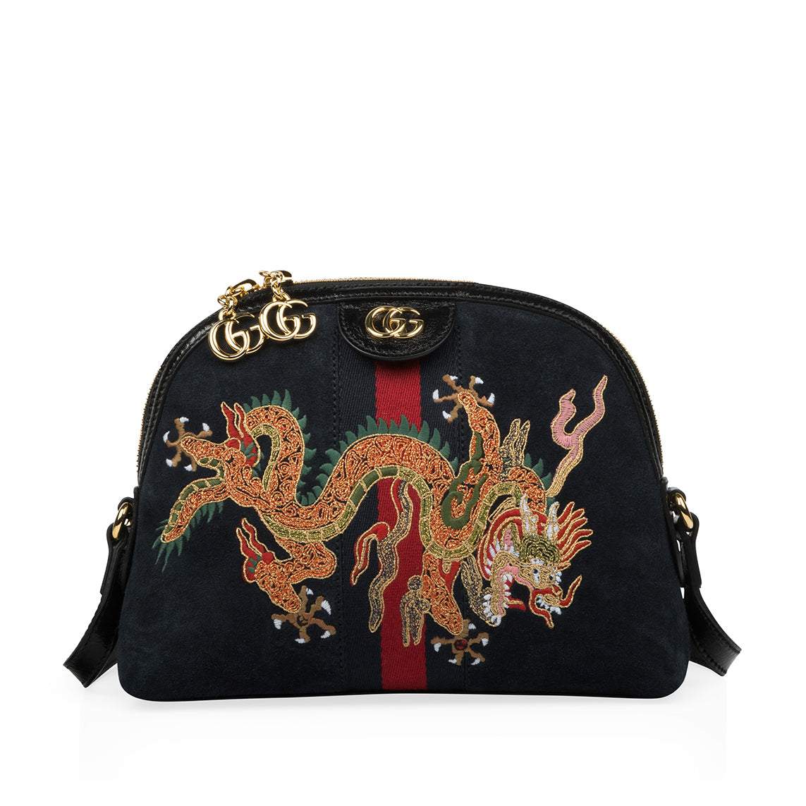 Gucci Caro Leather Shoulder Bag