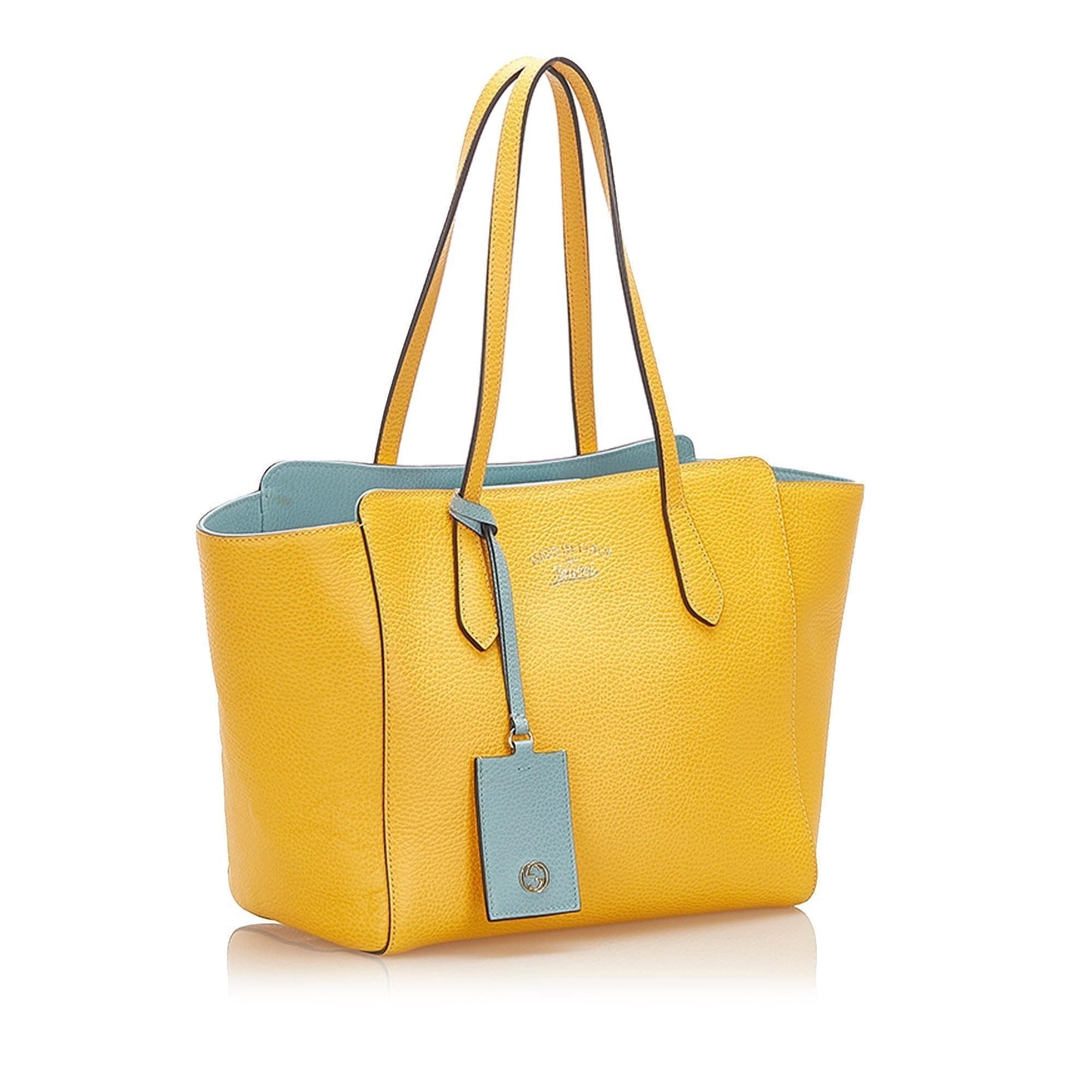 Gucci Leather Monogram Tote Style 9