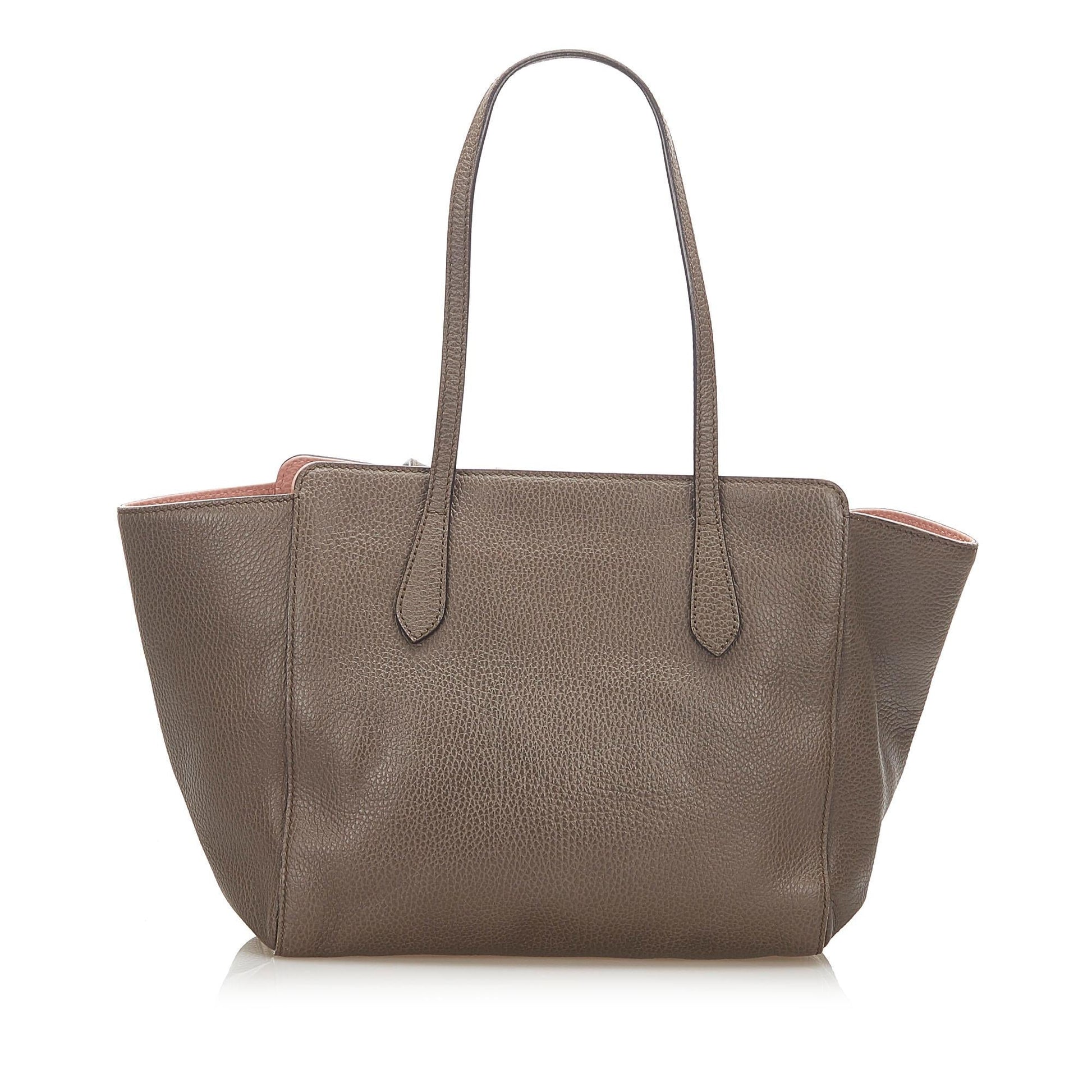 Gucci Leather Tote Style 82