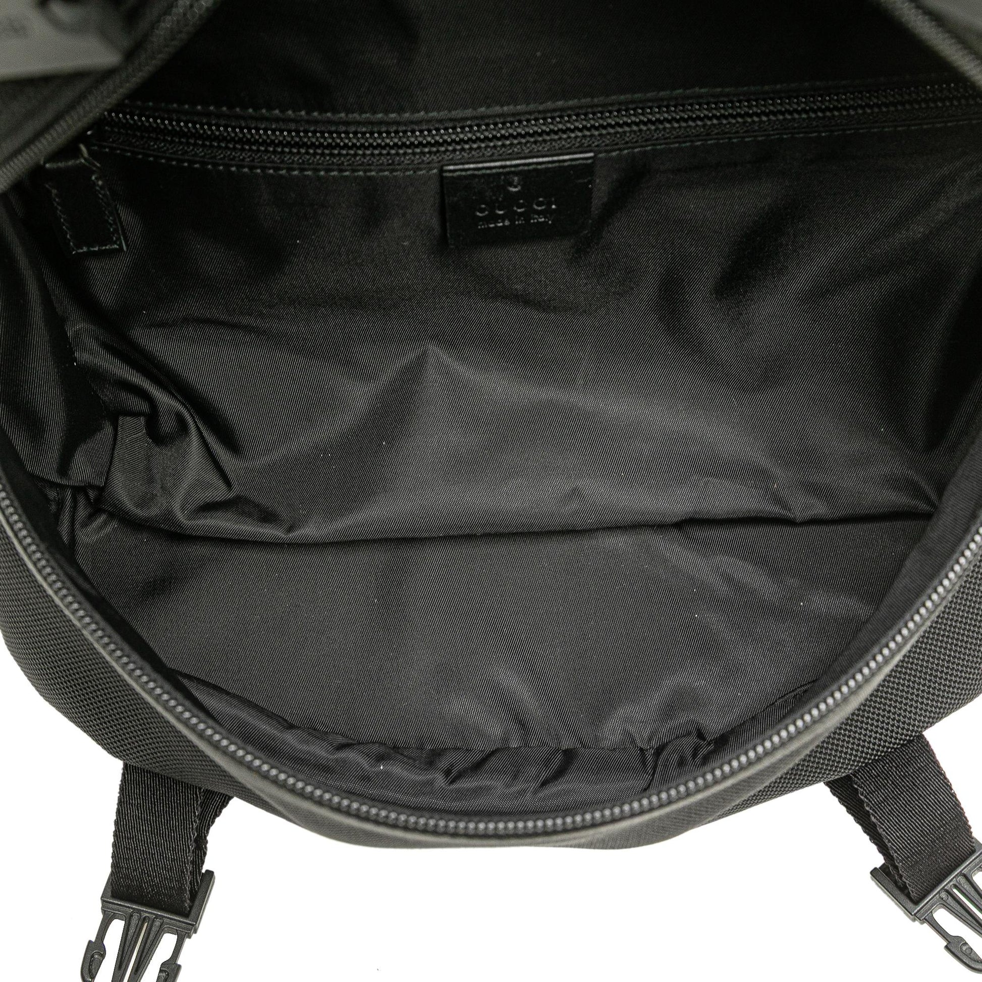 Gucci Techno Canvas Web Belt Bag