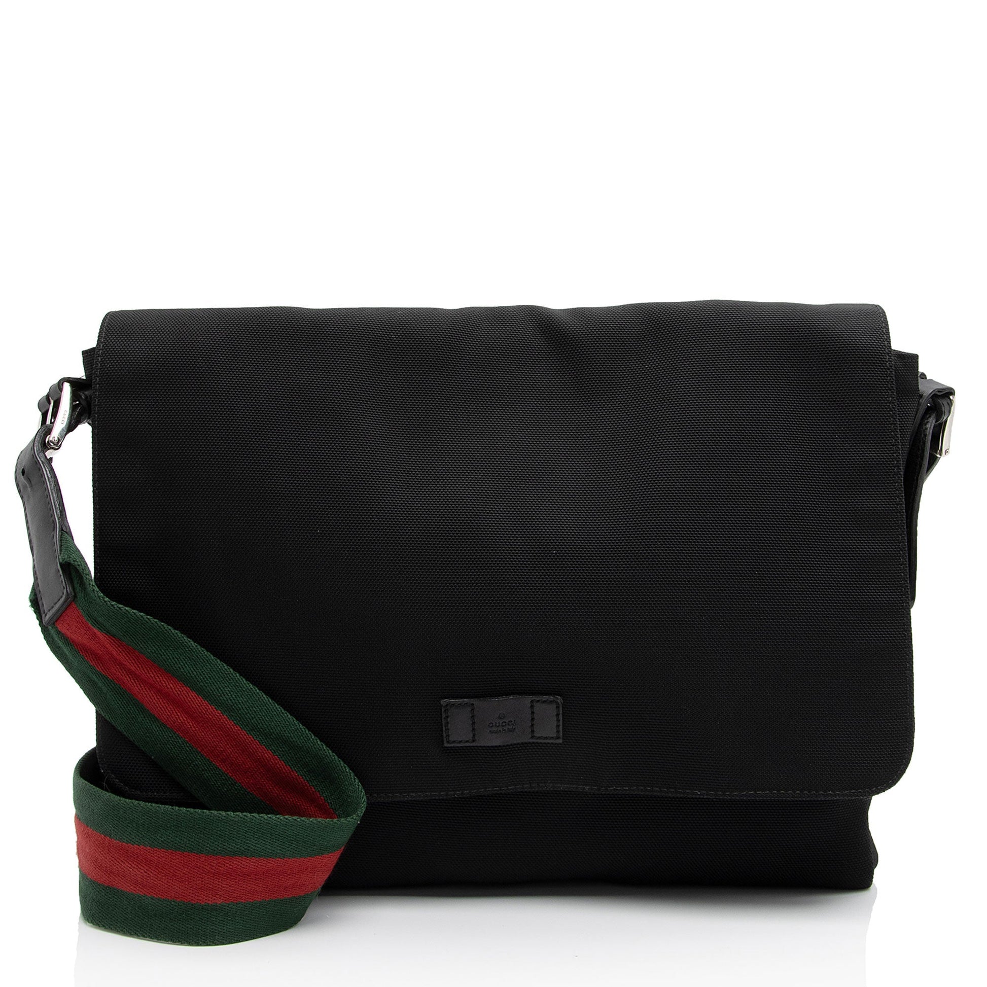 Gucci Nylon Canvas Shoulder Bag