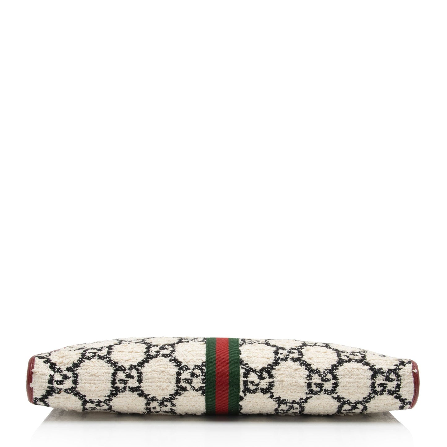 Gucci Nylon Pochette Leather Tote
