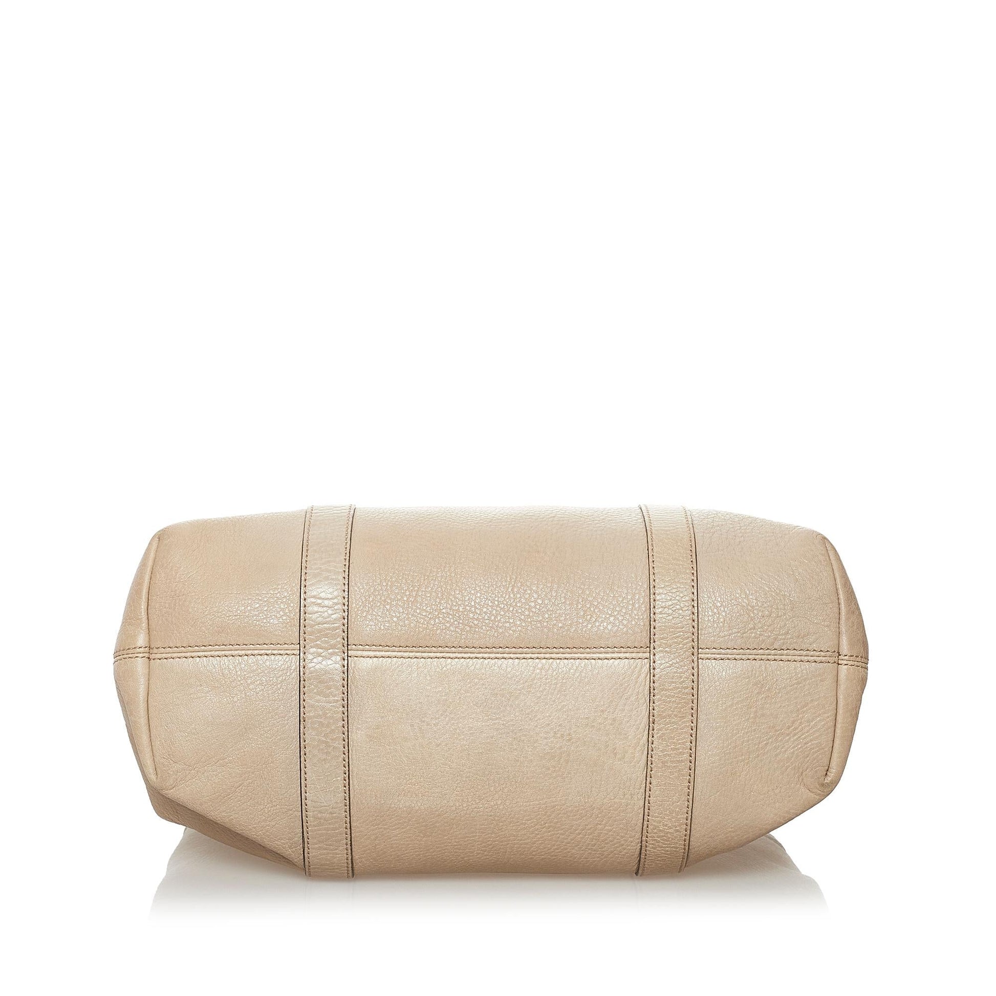 Gucci Twins Leather Tote Bag (SHG-32733)