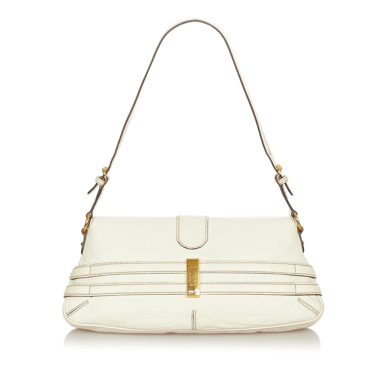 Gucci Leather Shoulder Bag Style 48