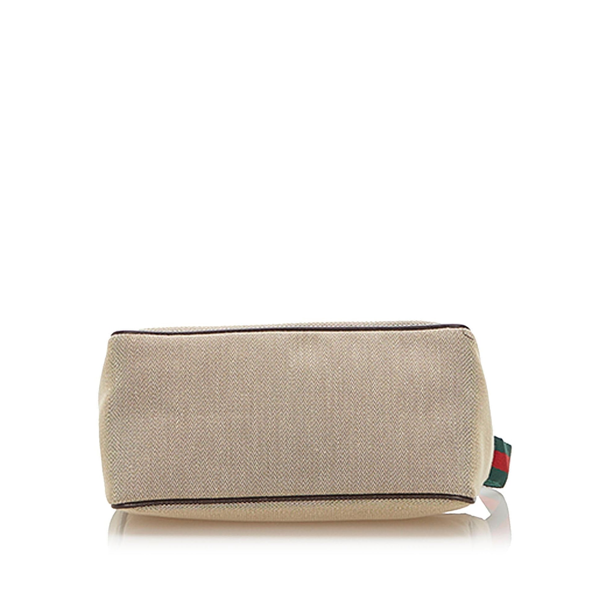 Gucci Web Canvas Baguette (SHG-31873)