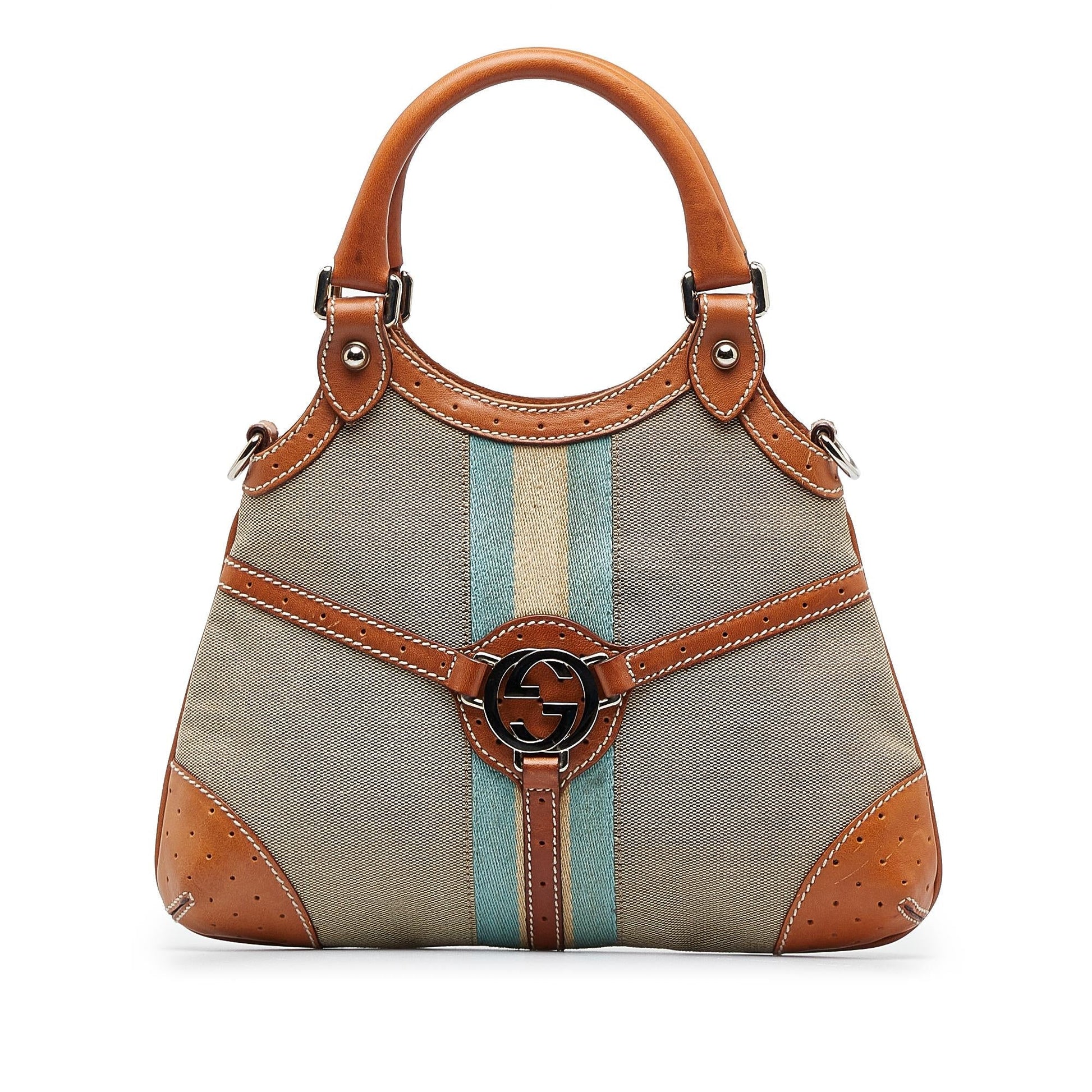 Gucci Monogram Canvas Crossbody
