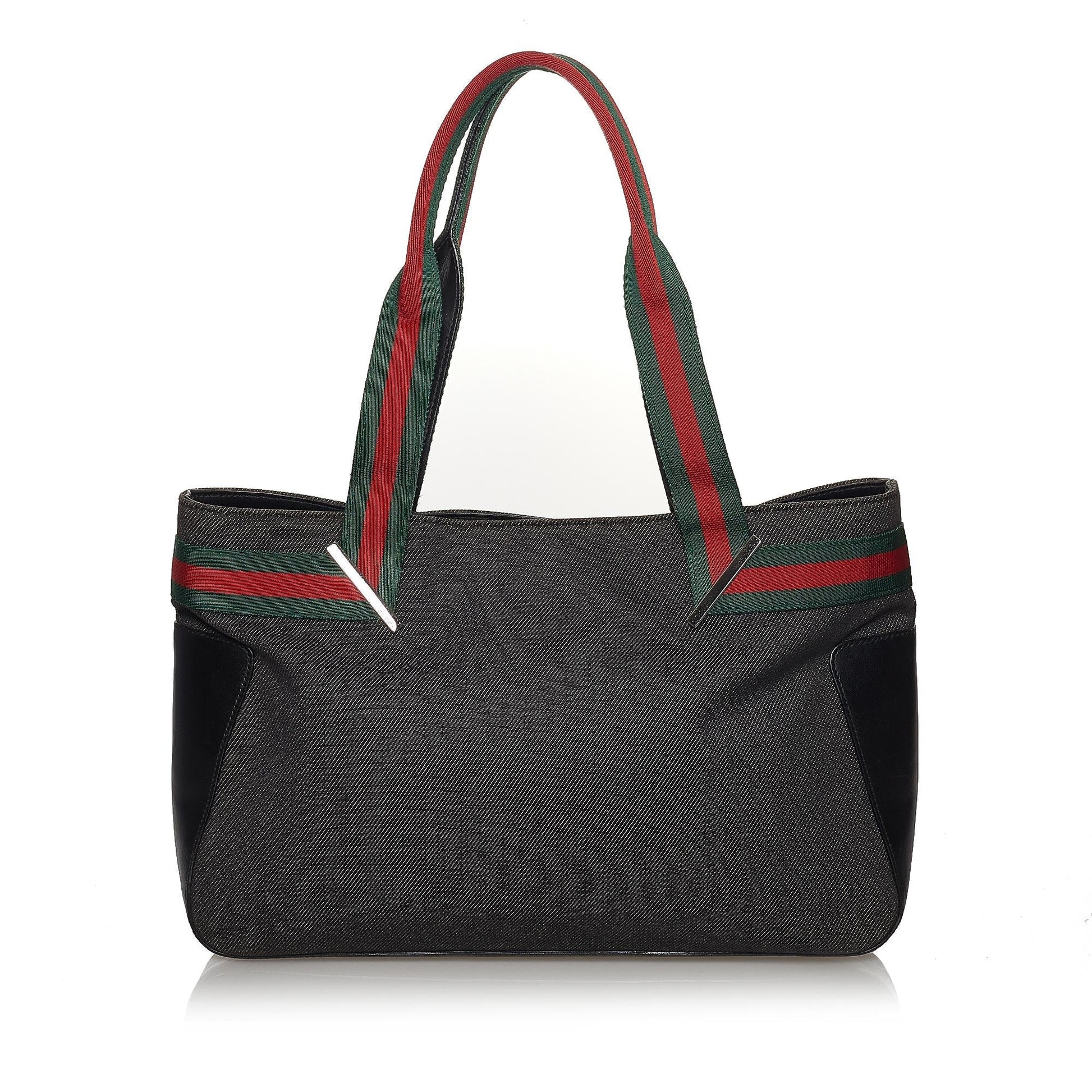 Gucci Web Denim Handbag (SHG-30943)