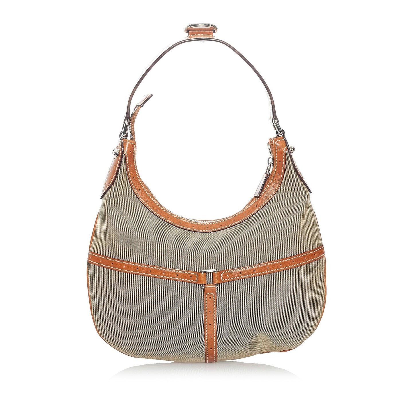 Gucci Web Reins Canvas Hobo Bag (SHG-30263)