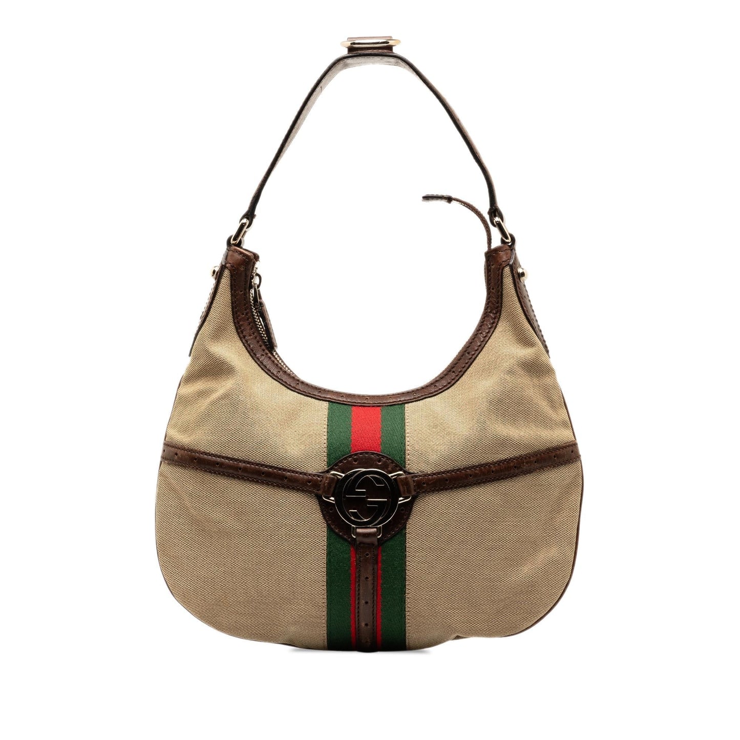 Gucci Canvas Shoulder Bag