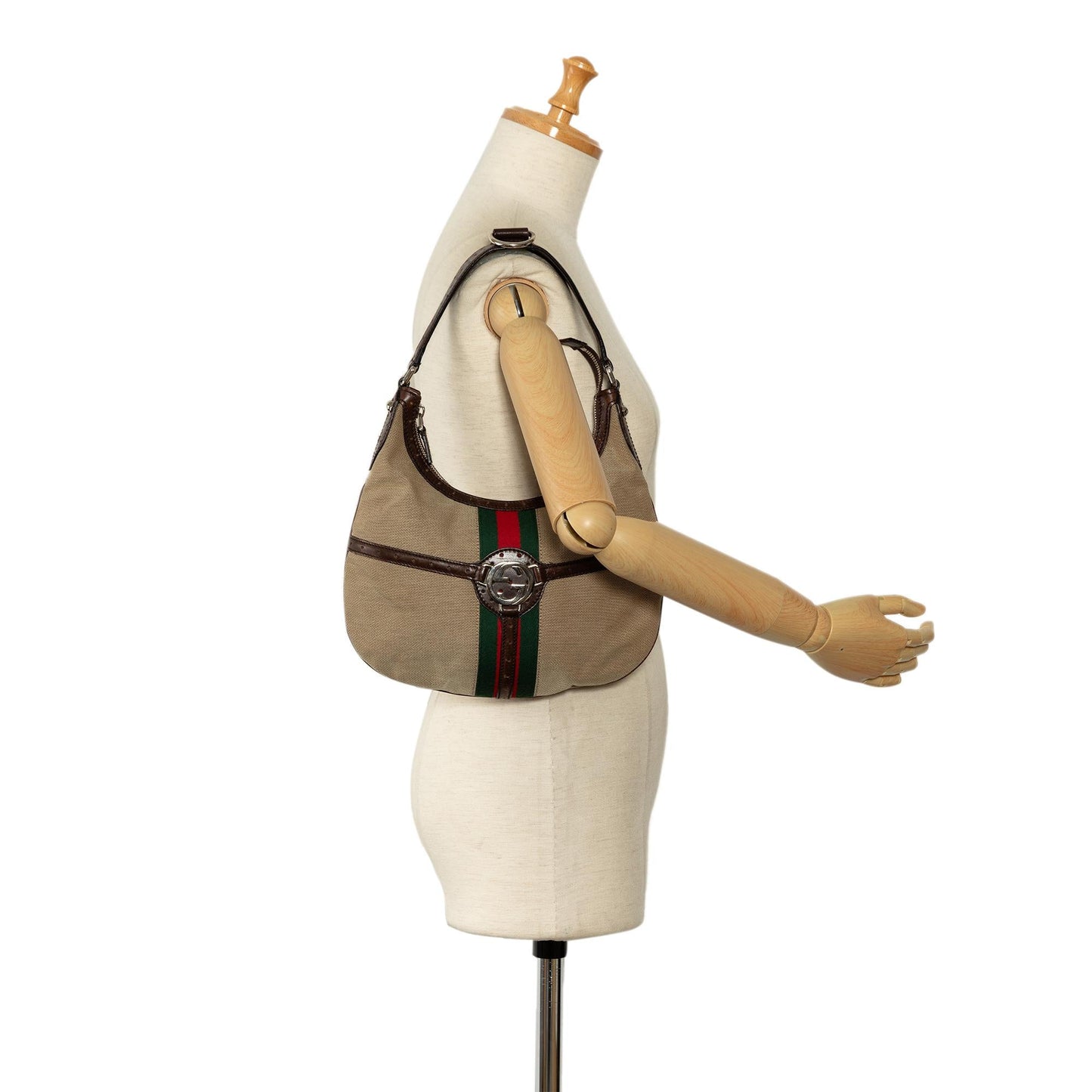 Gucci Canvas Shoulder Bag