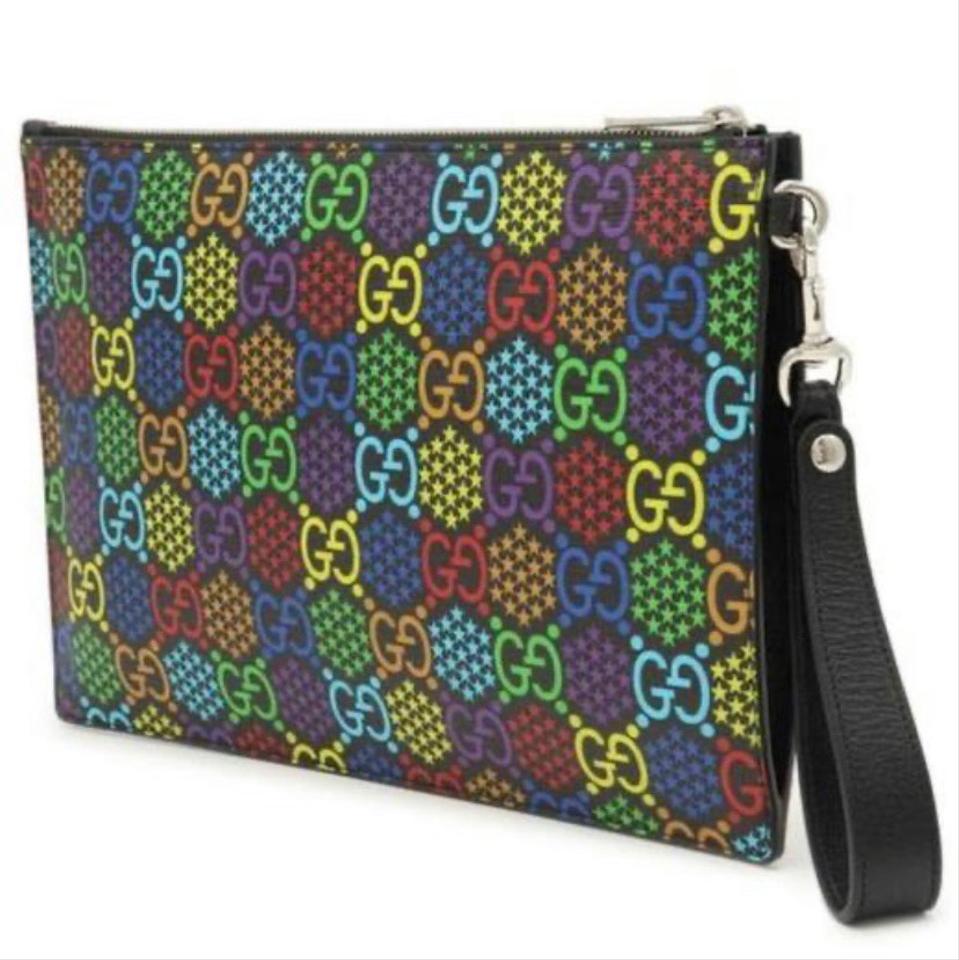 Gucci Caro Canvas Clutch