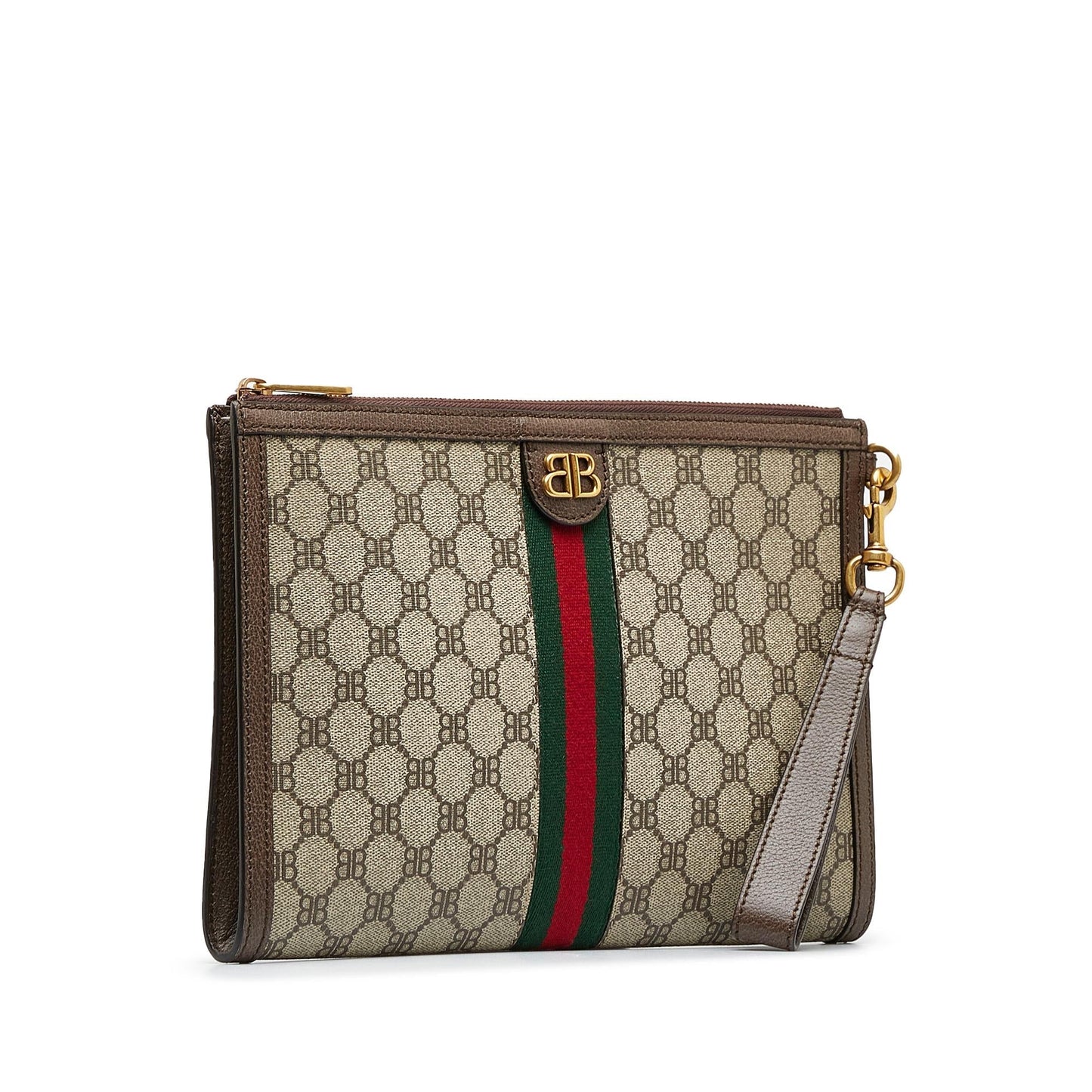 Gucci X Balenciaga BB Supreme Ophidia Web Clutch (SHG-hiJcJq)