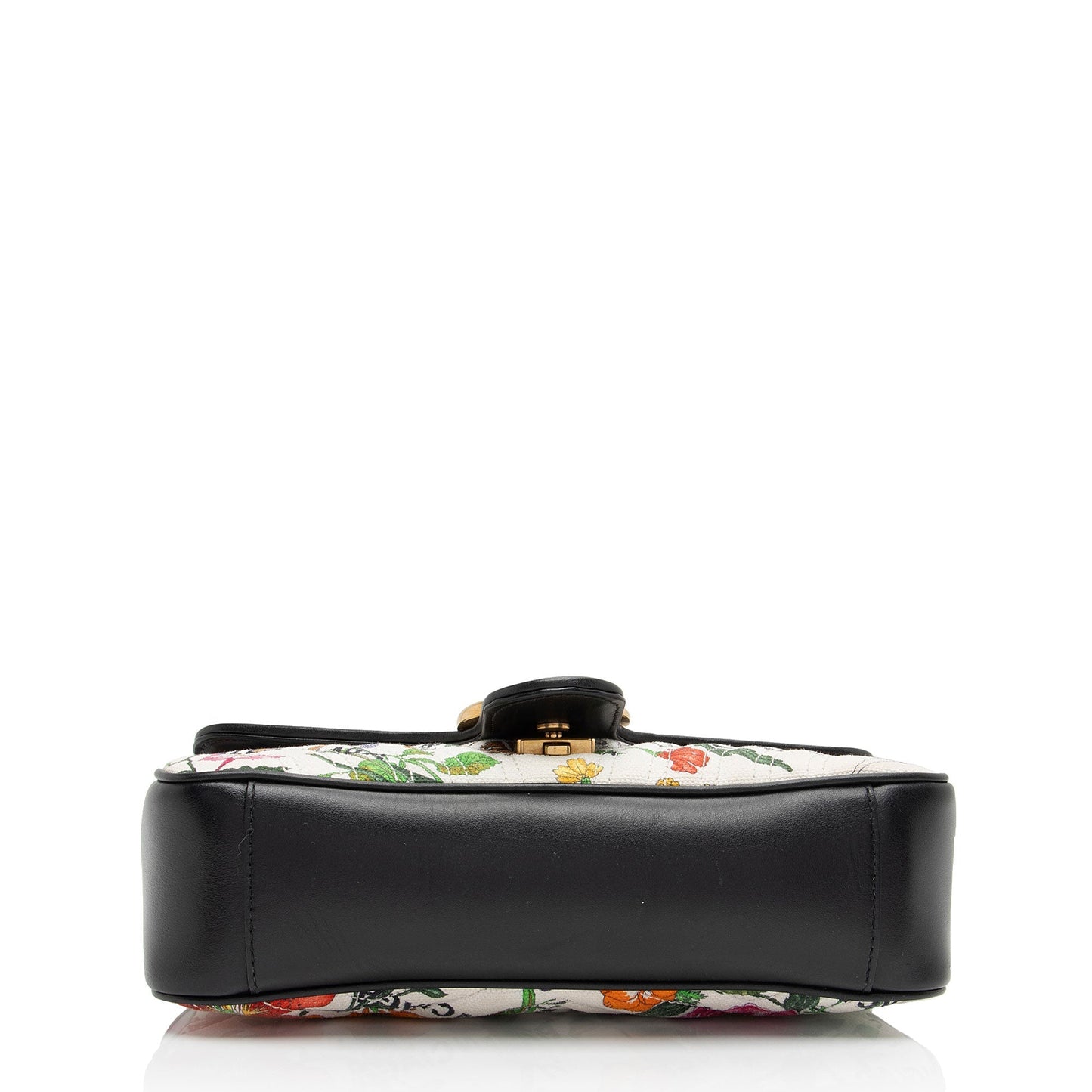Gucci x Luxury Balenciaga Trending 2026 Canvas Flora GG Marmont The Hacker Project Small Flap Shoulder Bag (SHF-nCZEe5)