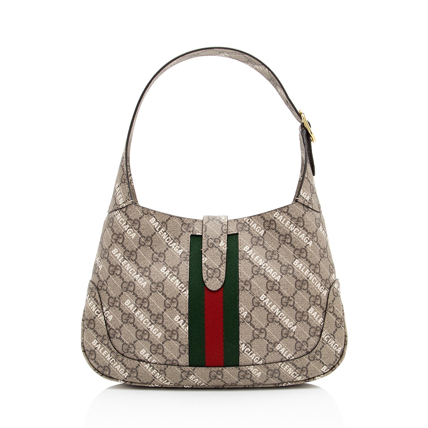 Gucci x Luxury Balenciaga Trending 2026 GG Supreme The Hacker Project Jackie Small Shoulder Bag (SHF-G53gqn)