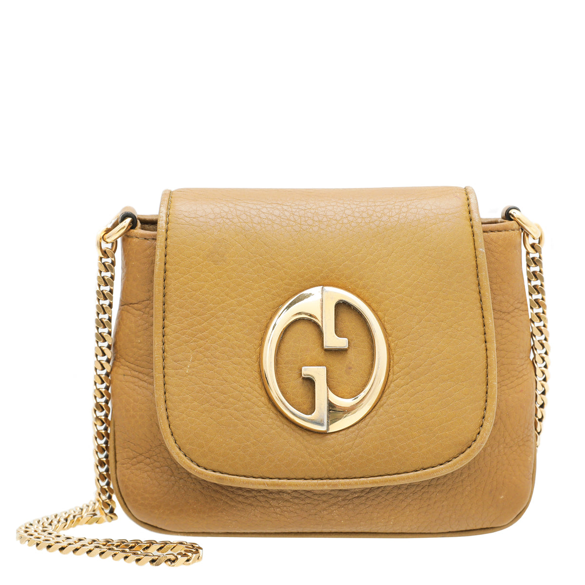 Gucci Chain Leather Shoulder Bag
