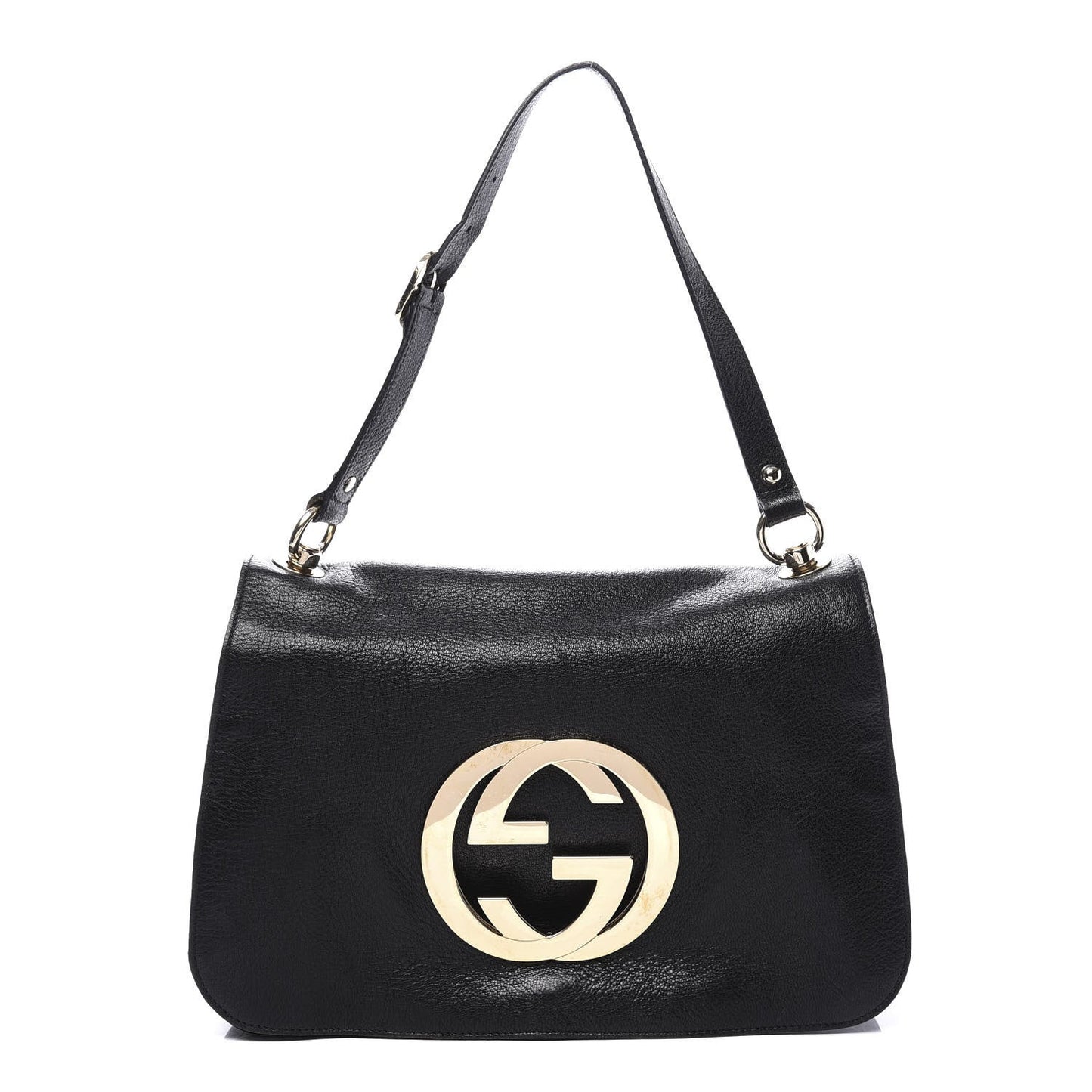 Gucci Caro Leather Shoulder Bag