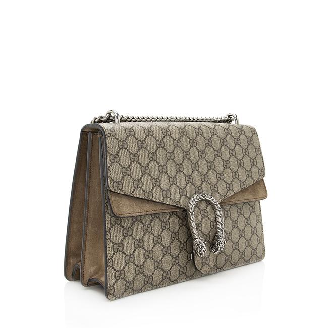 Gucci Caro Chain Canvas Shoulder Bag