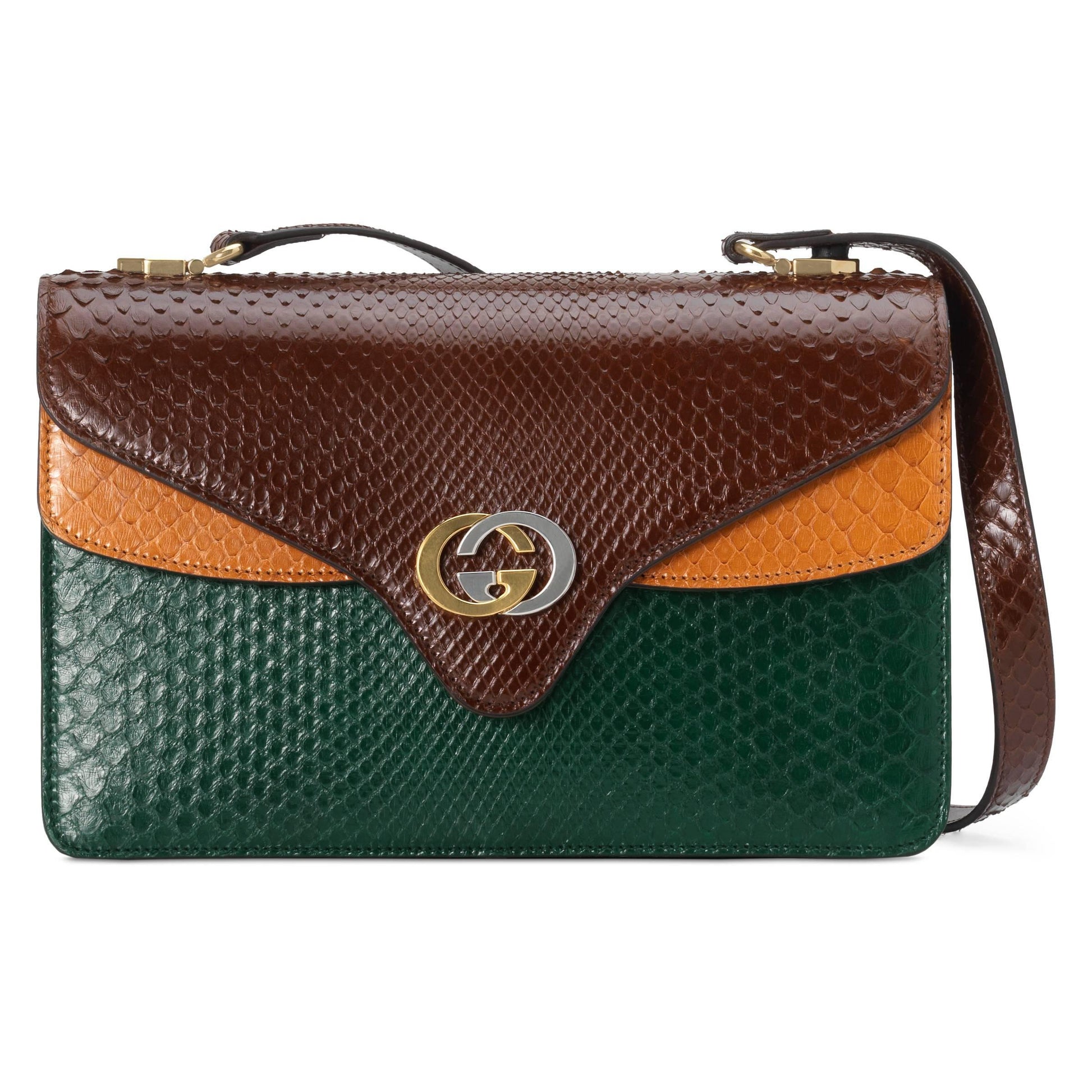 Gucci Caro Leather Shoulder Bag