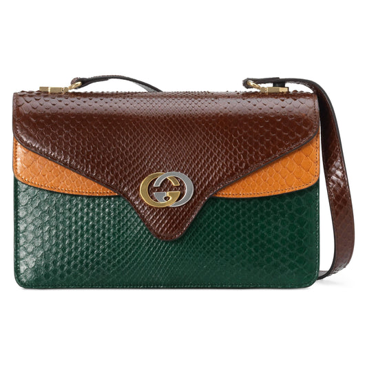 Gucci Caro Leather Shoulder Bag