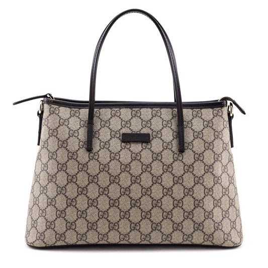Gucci Supreme Small Zipper Tote