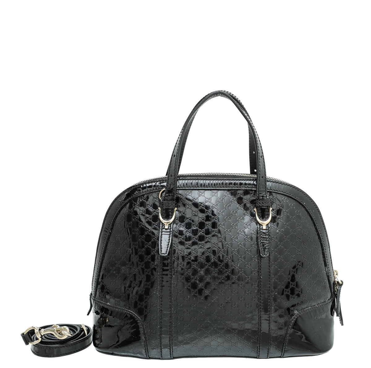 Gucci Leather Top Handle Shoulder Bag