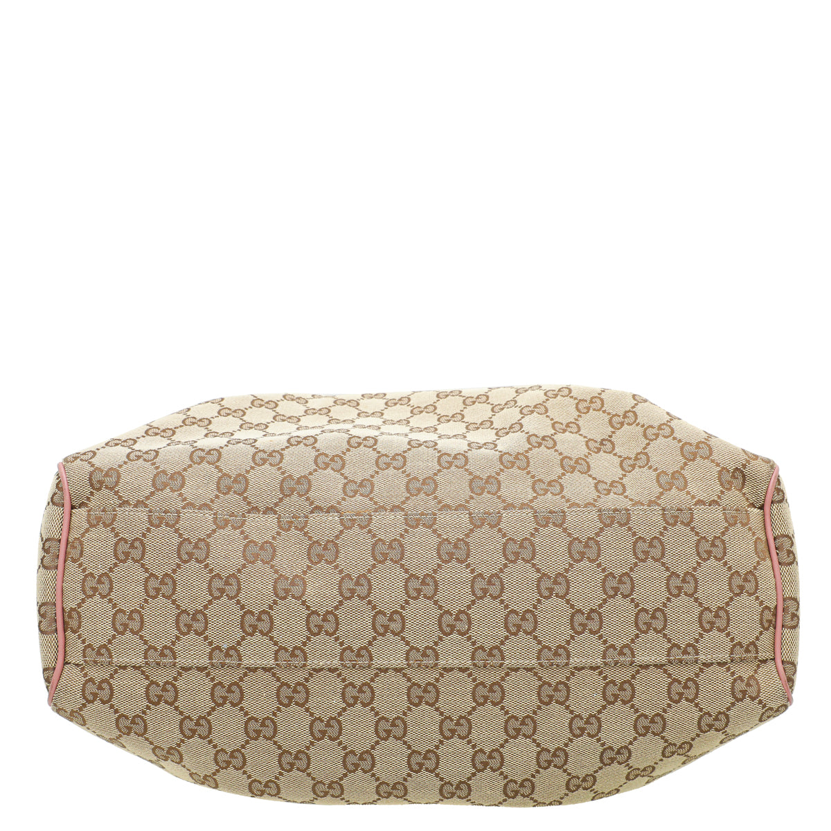 Gucci Leather Canvas Shoulder Bag