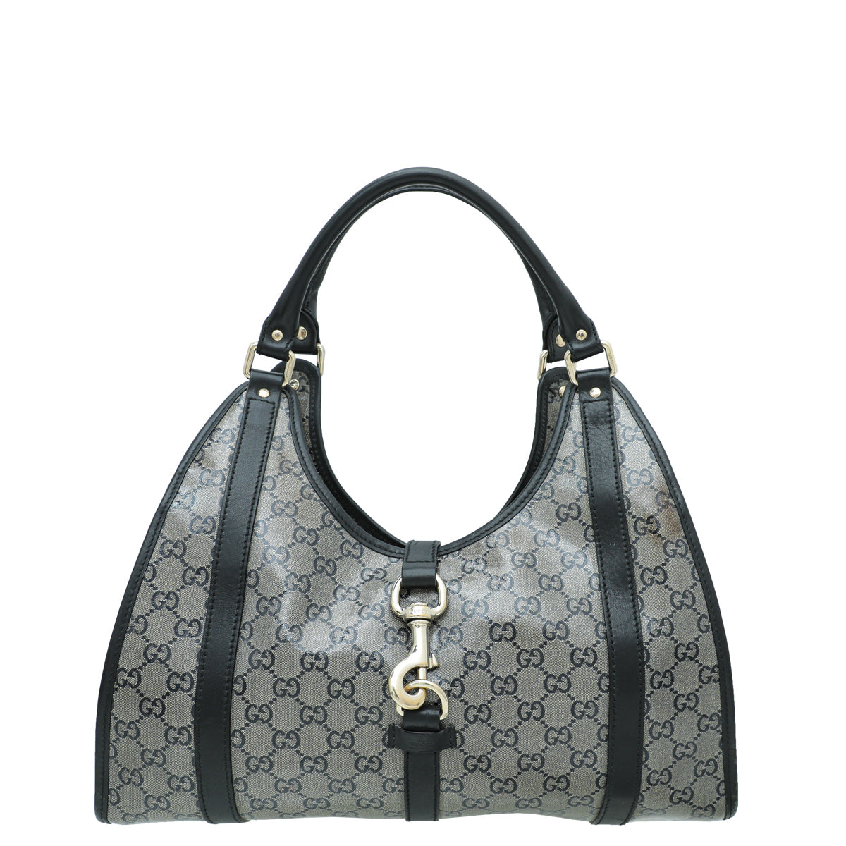 Gucci Leather Canvas Shoulder Bag