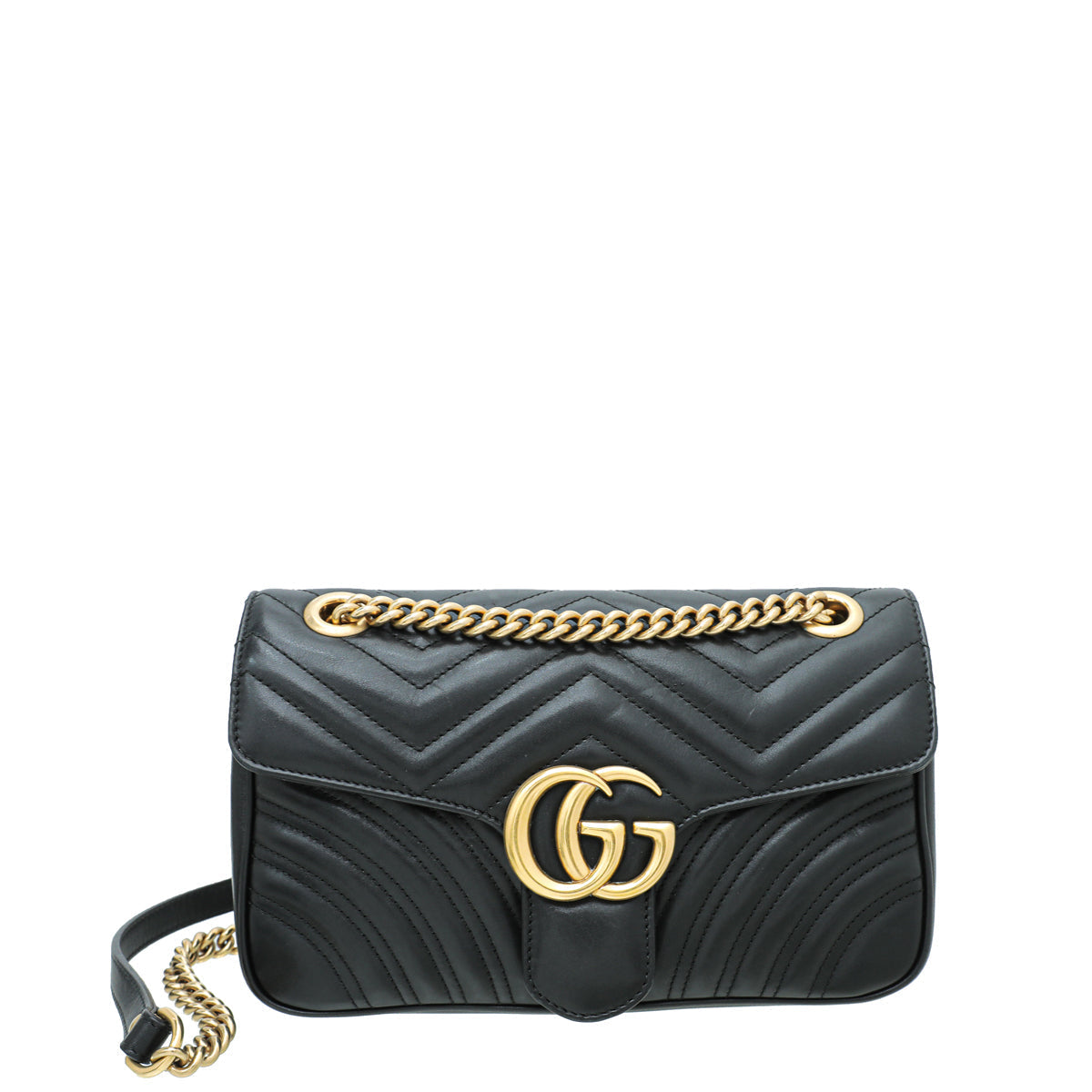 Gucci Leather Top Handle Shoulder Bag