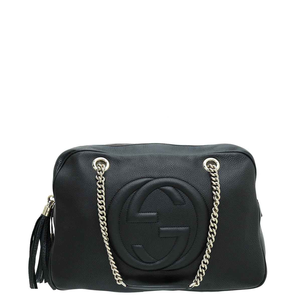 Gucci Chain Leather Shoulder Bag